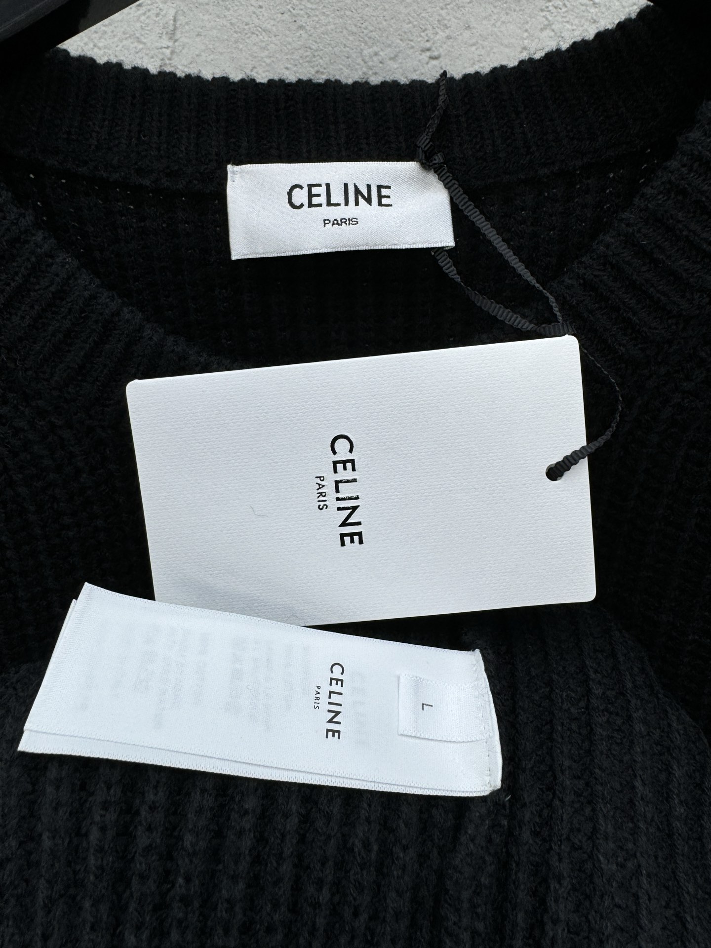 CELINE 贴布刺绣毛衣 9