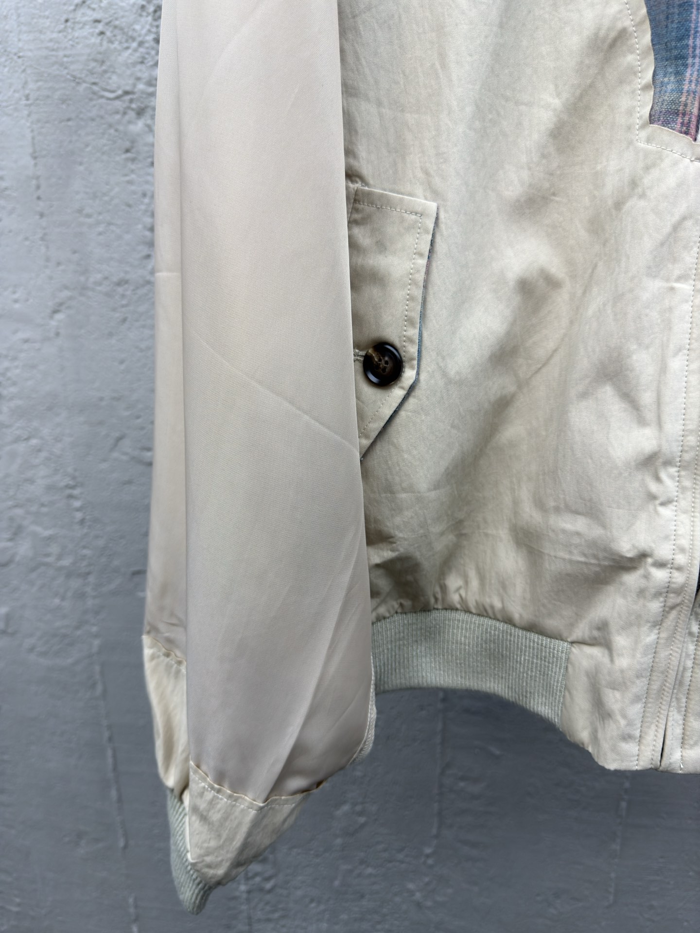 Madison Margiela 拼接格纹外套 6