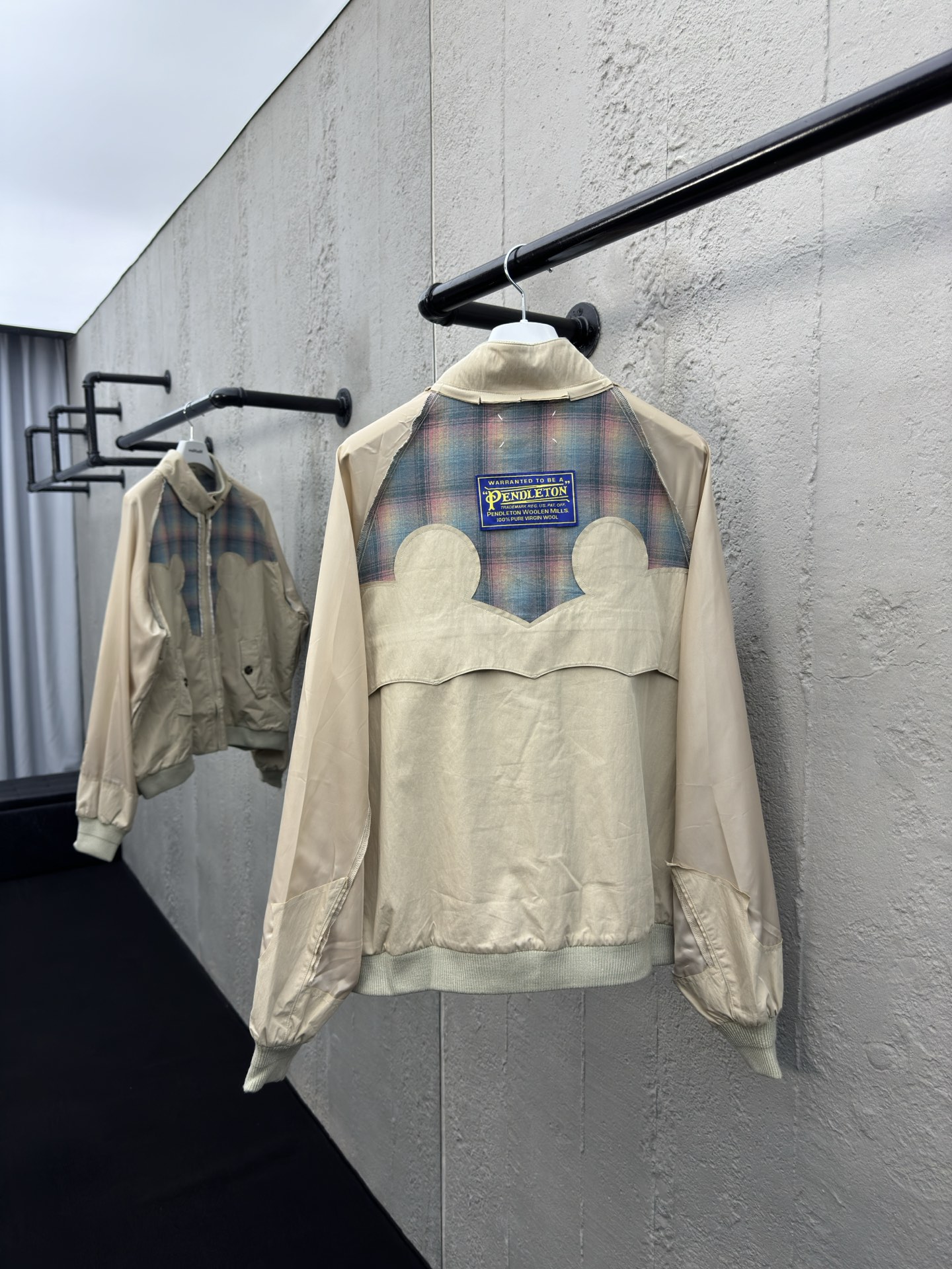 Madison Margiela 拼接格纹外套 2
