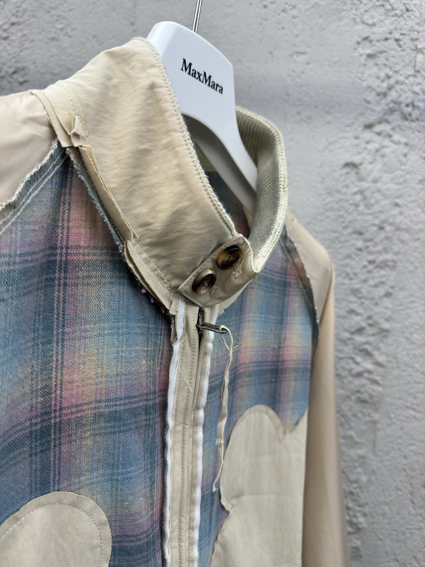 Madison Margiela 拼接格纹外套 8