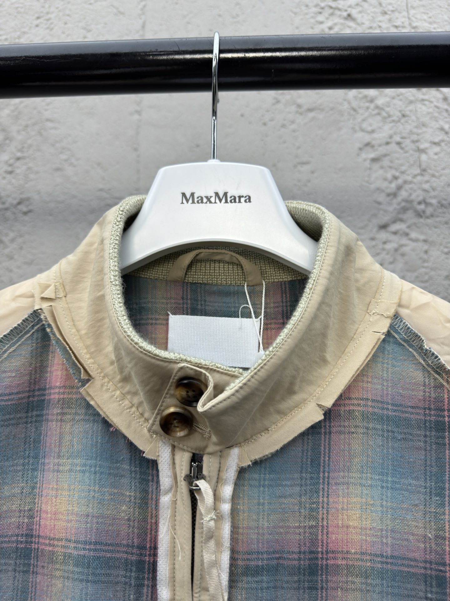 Madison Margiela 拼接格纹外套 3