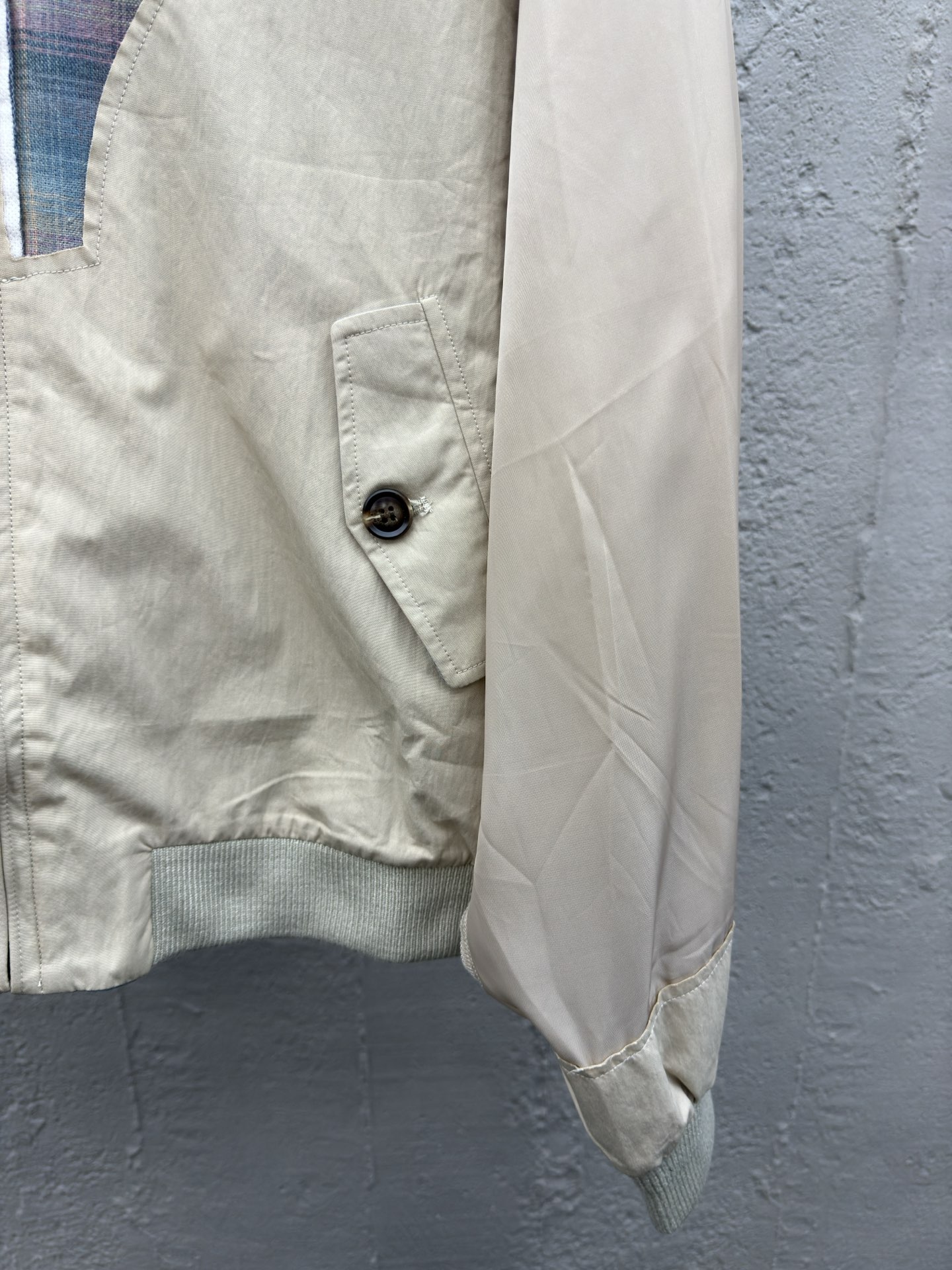 Madison Margiela 拼接格纹外套 7