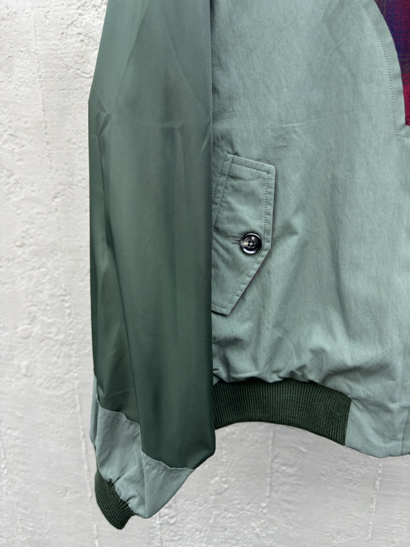 Madison Margiela 拼接格纹外套 6