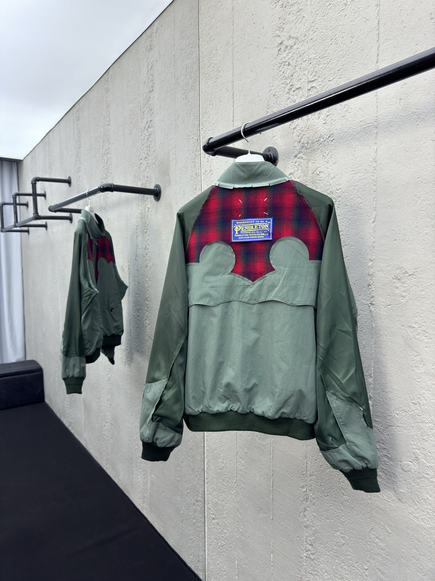 Madison Margiela 拼接格纹外套 2