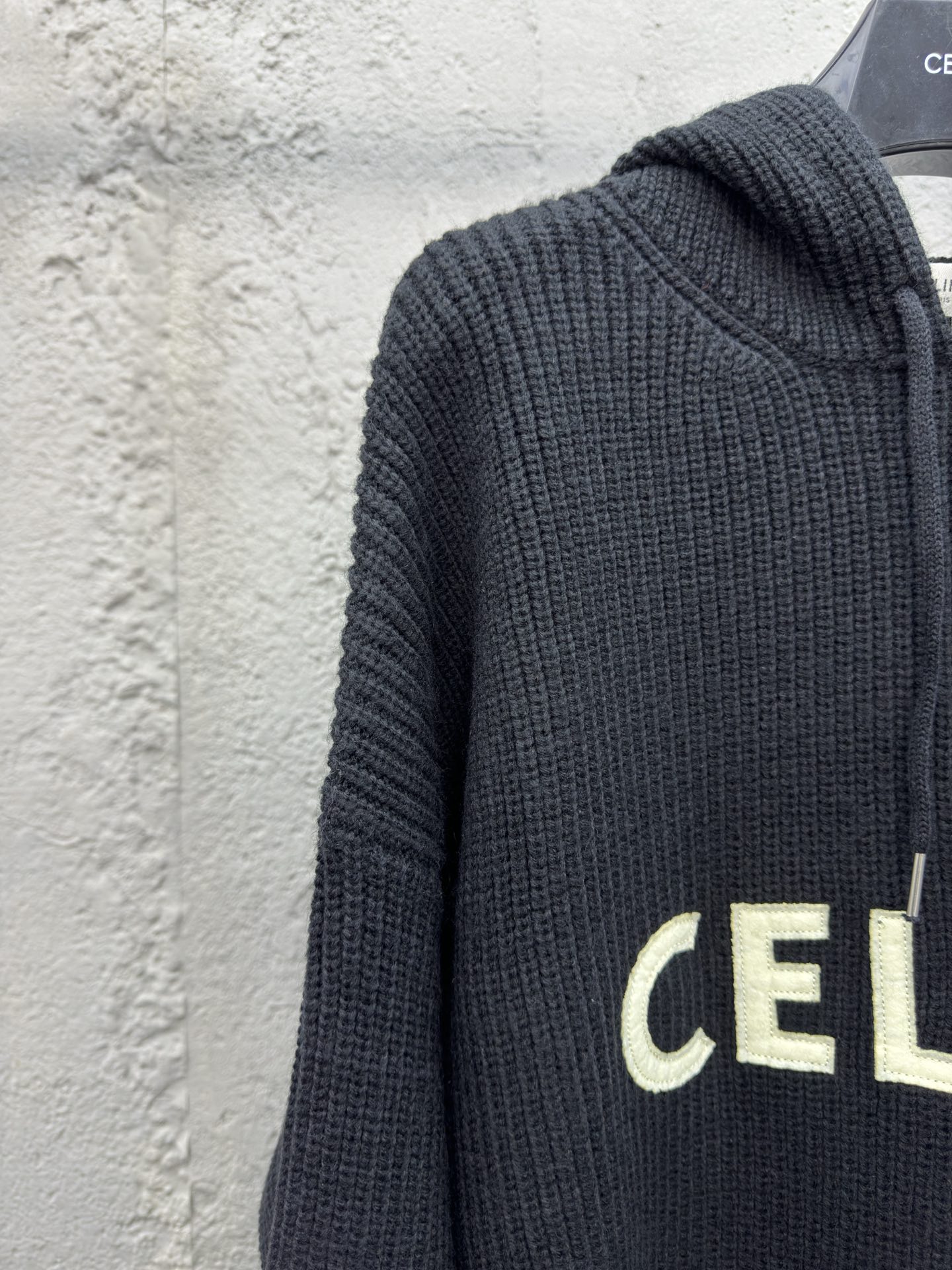 CELINE 连帽套头针织毛衣 4