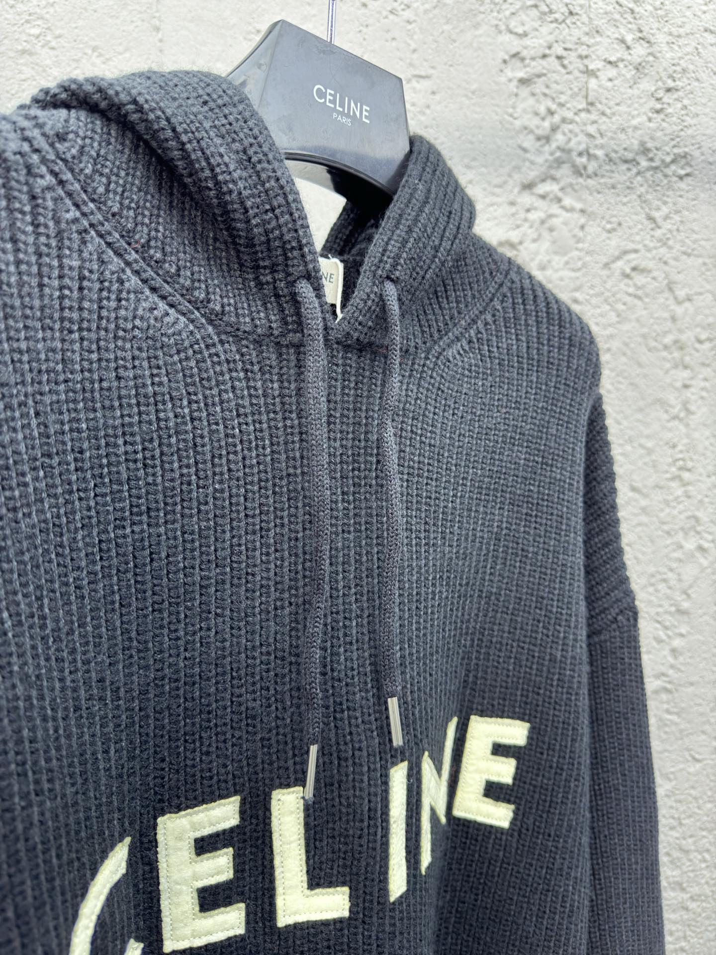 CELINE 连帽套头针织毛衣 8