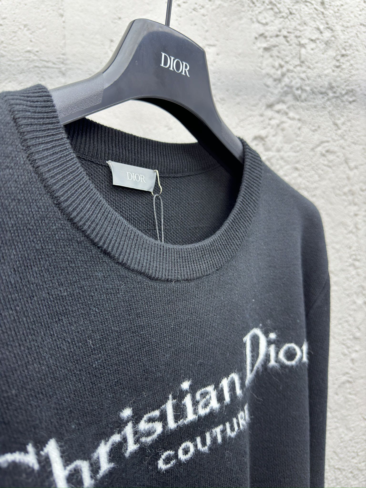 DIOR 马海毛字母毛衣 8
