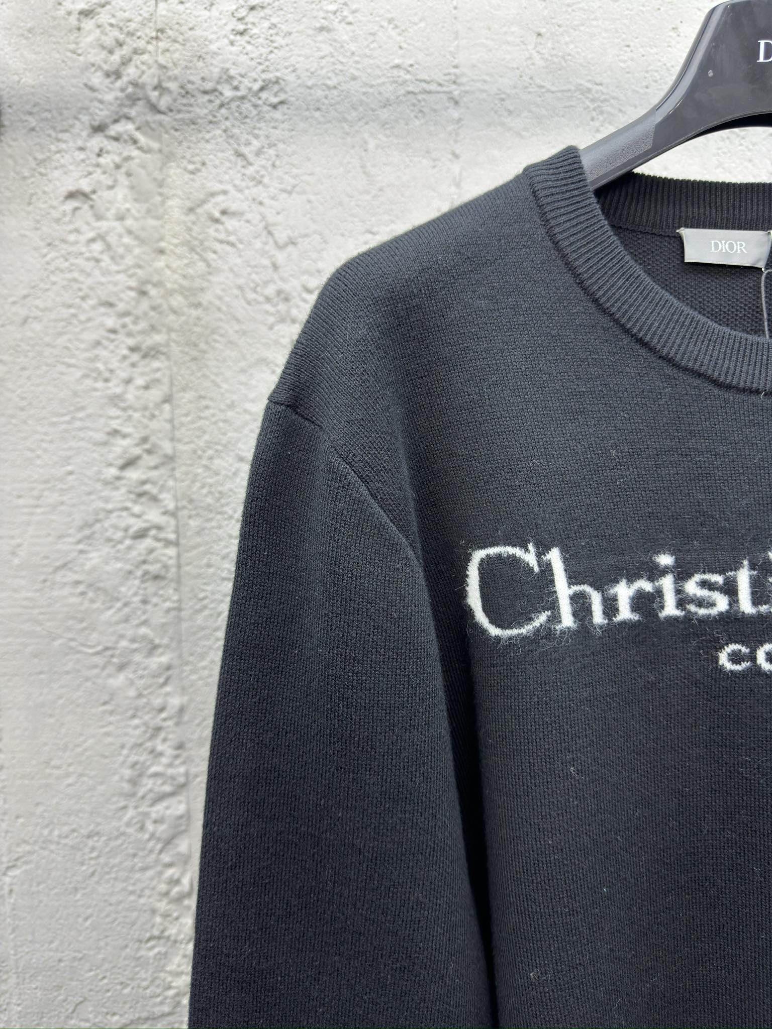 DIOR 马海毛字母毛衣 4