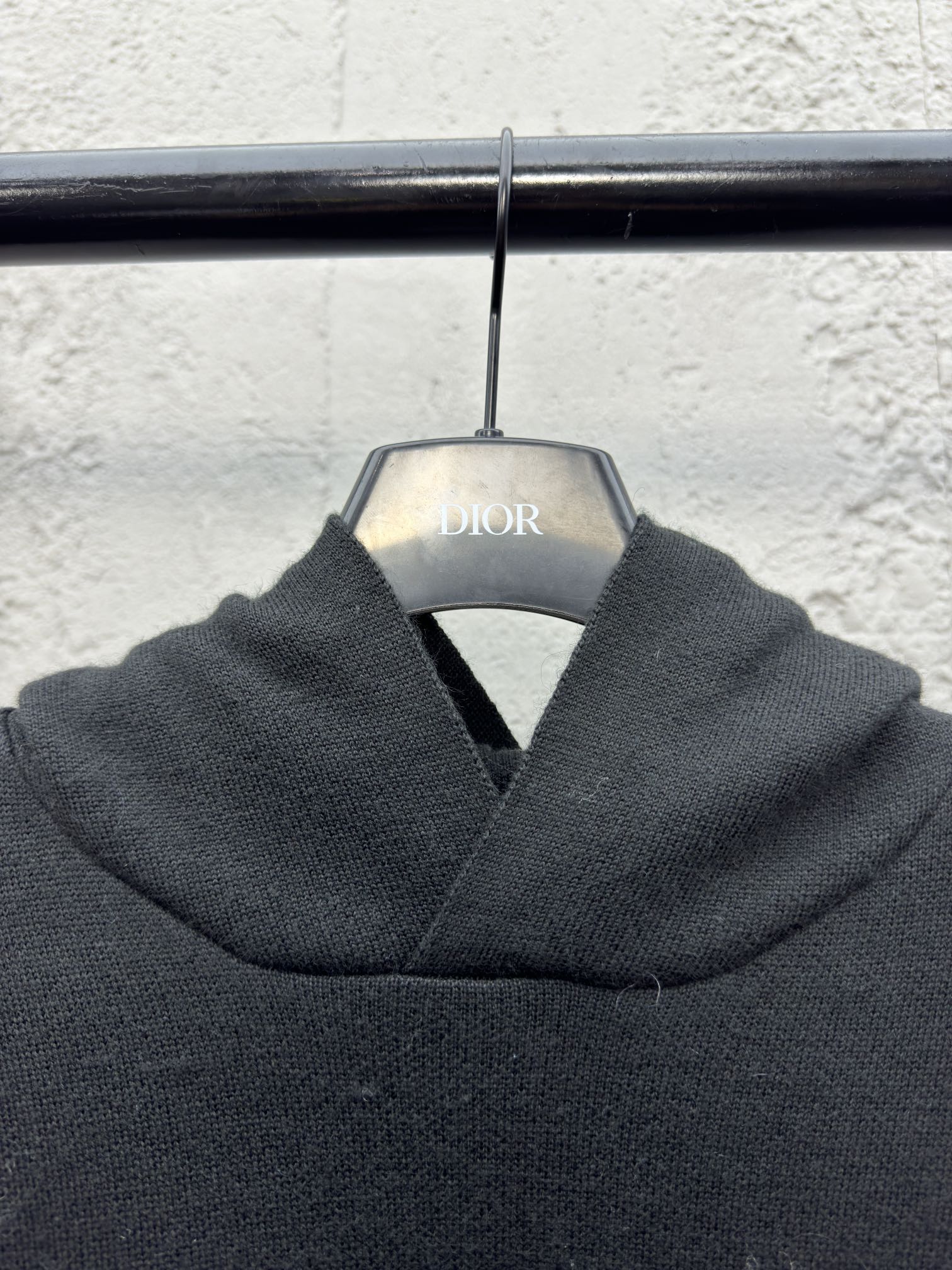 DIOR 马海毛字母帽衫 3