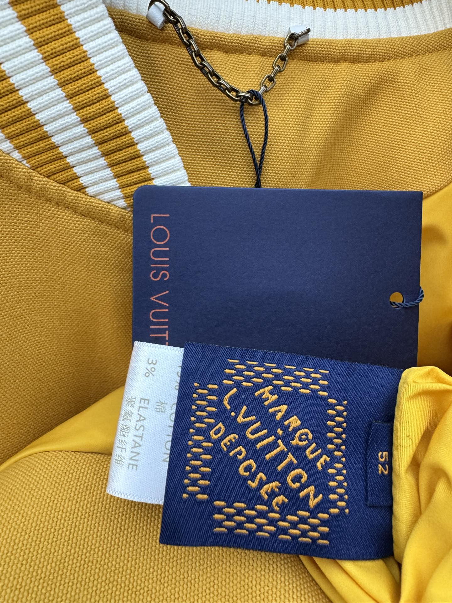 LOUIS VUITTON 缝线夹克棒球外套 9