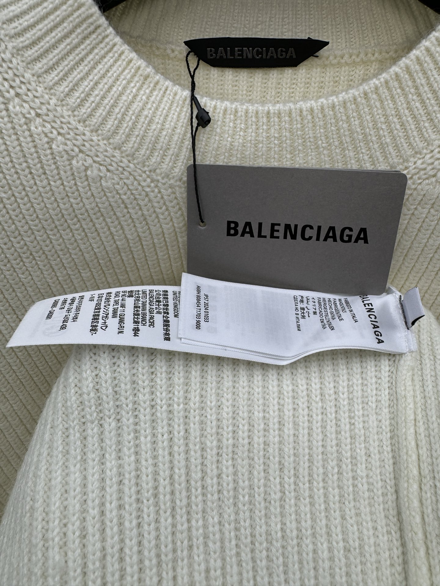 Balenciaga 袖标针织毛衣 9