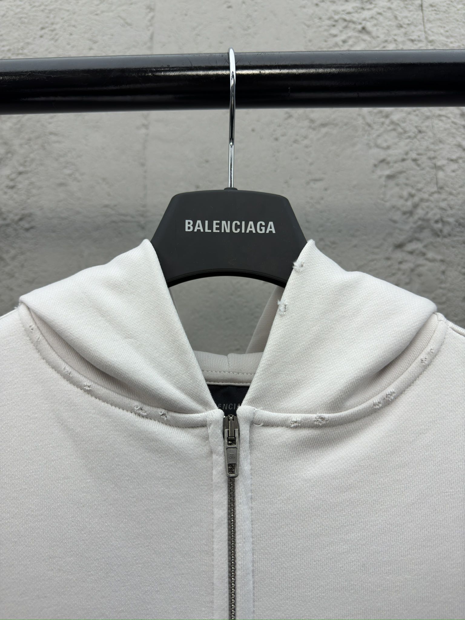 Balenciaga 模糊字母拉链帽衫外套 3