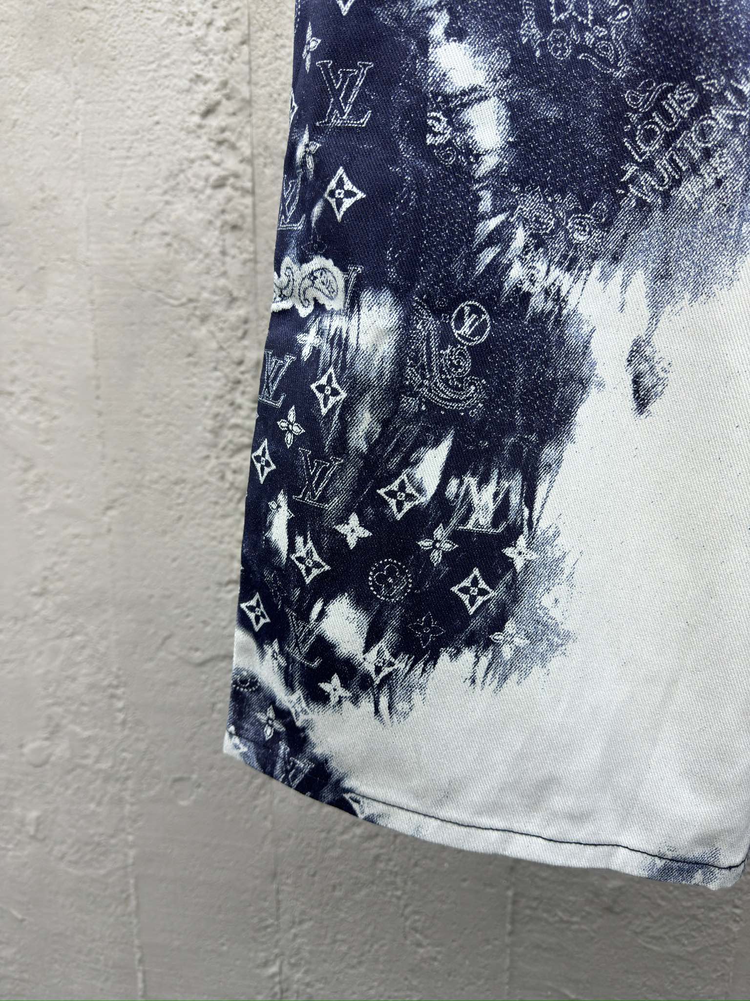 LOUIS VUITTON 腰果花牛仔短裤 6