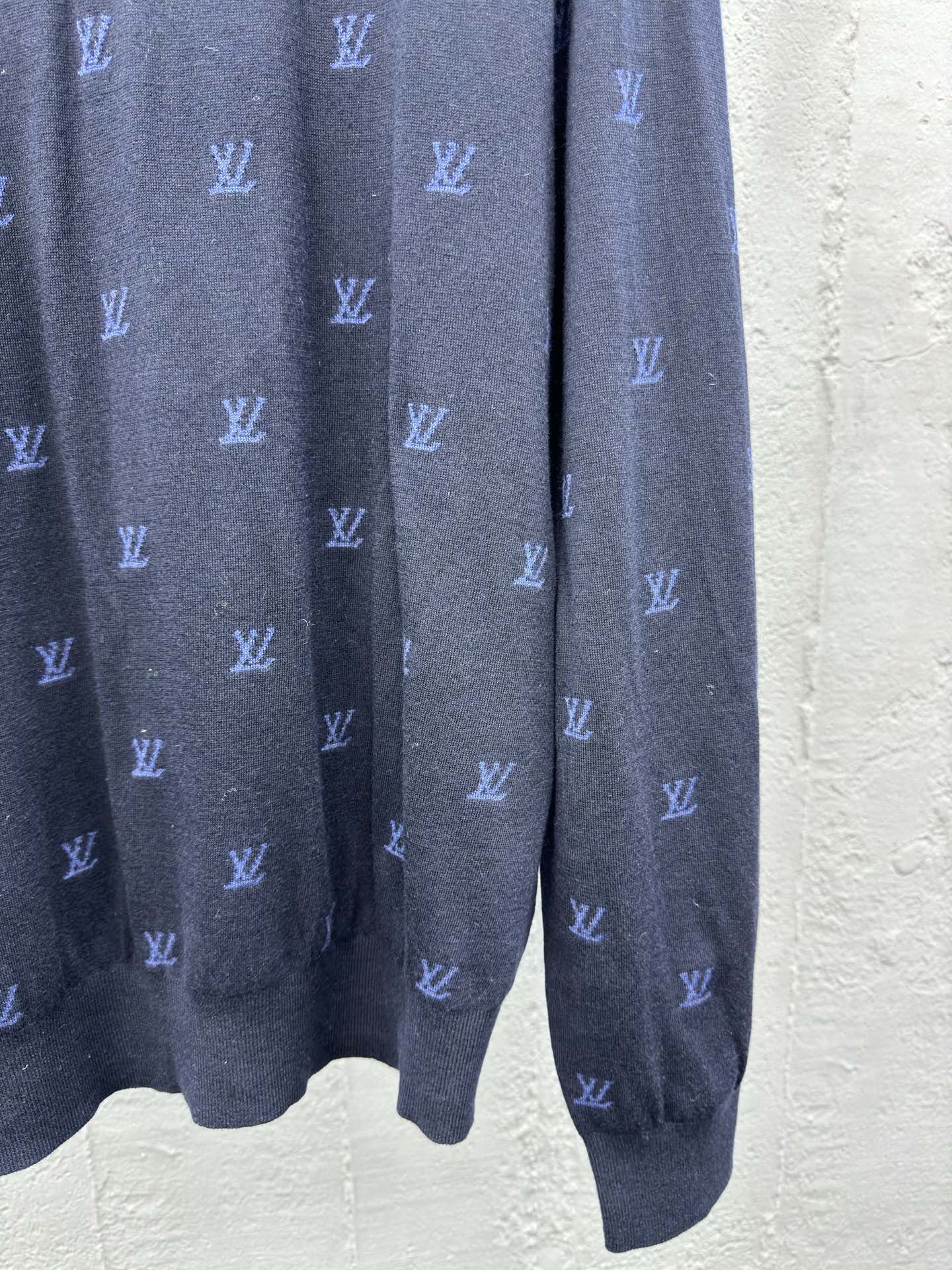 LOUIS VUITTON 提花满印针织POLO衫 7