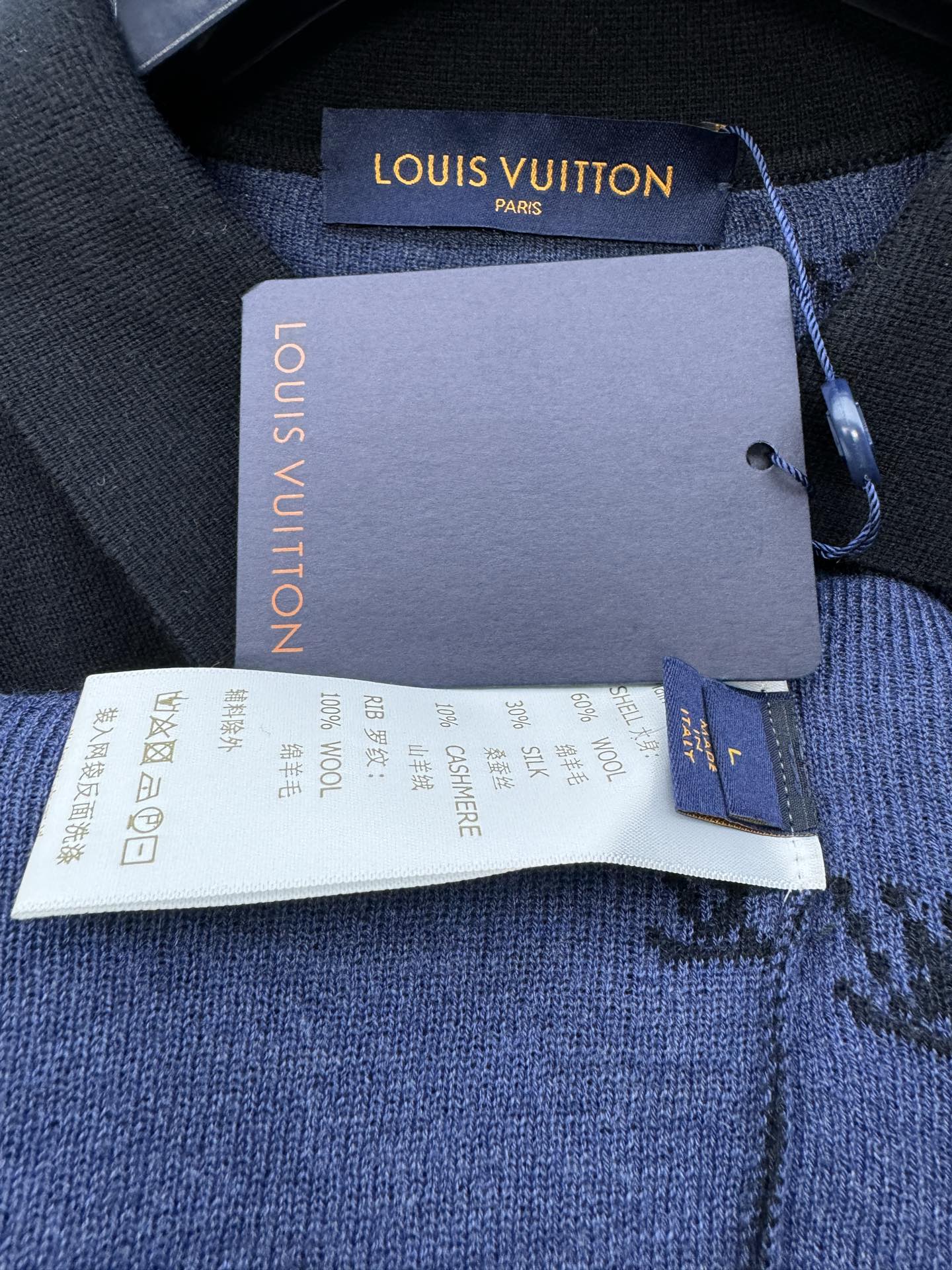 LOUIS VUITTON 提花满印针织POLO衫 9