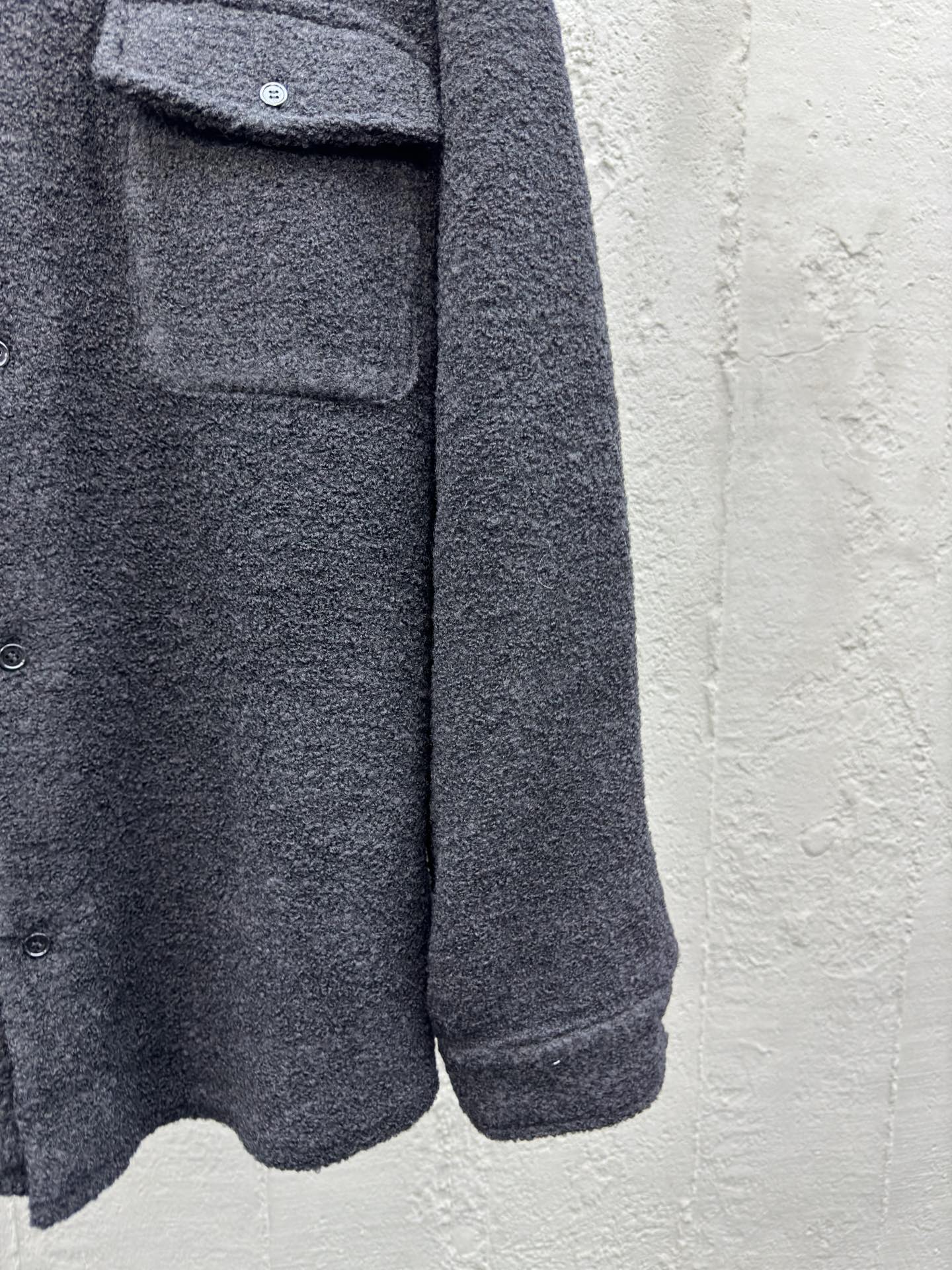 SAINT LAURENT 羊毛纽扣夹克外套 7
