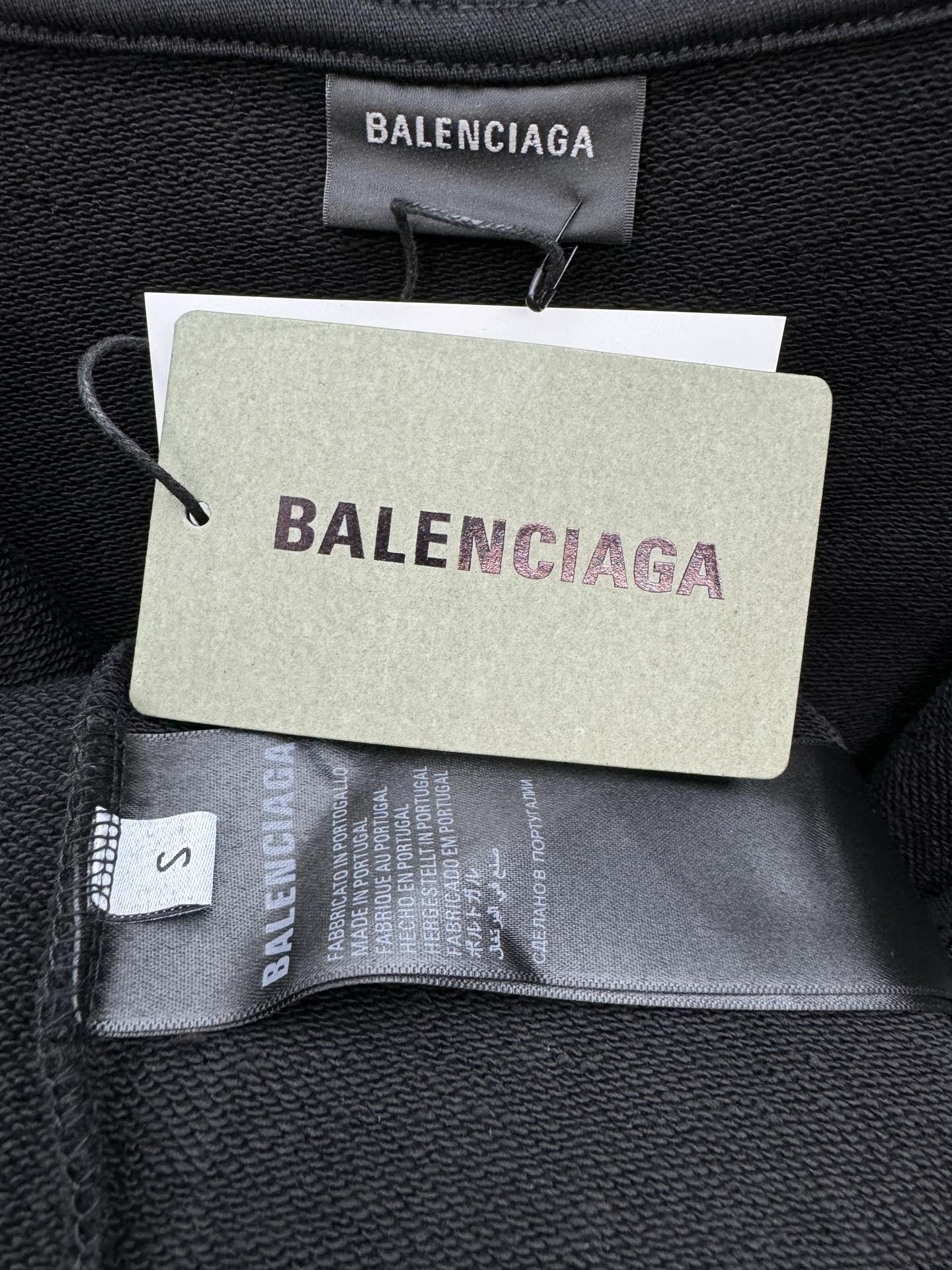 Balenciaga Double-Ring Zip-Up Hoodie Jacket - Bag 9