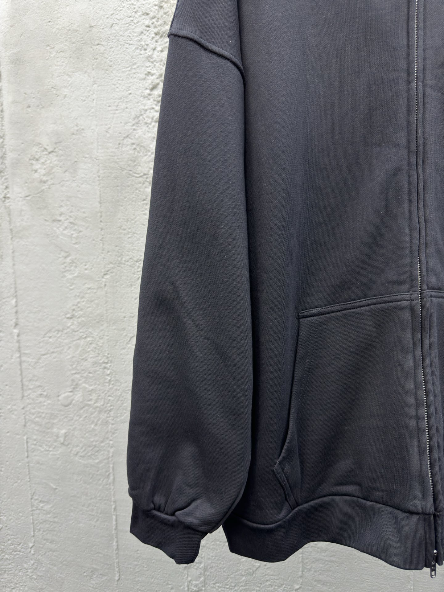 Balenciaga Double-Ring Zip-Up Hoodie Jacket - Bag 6