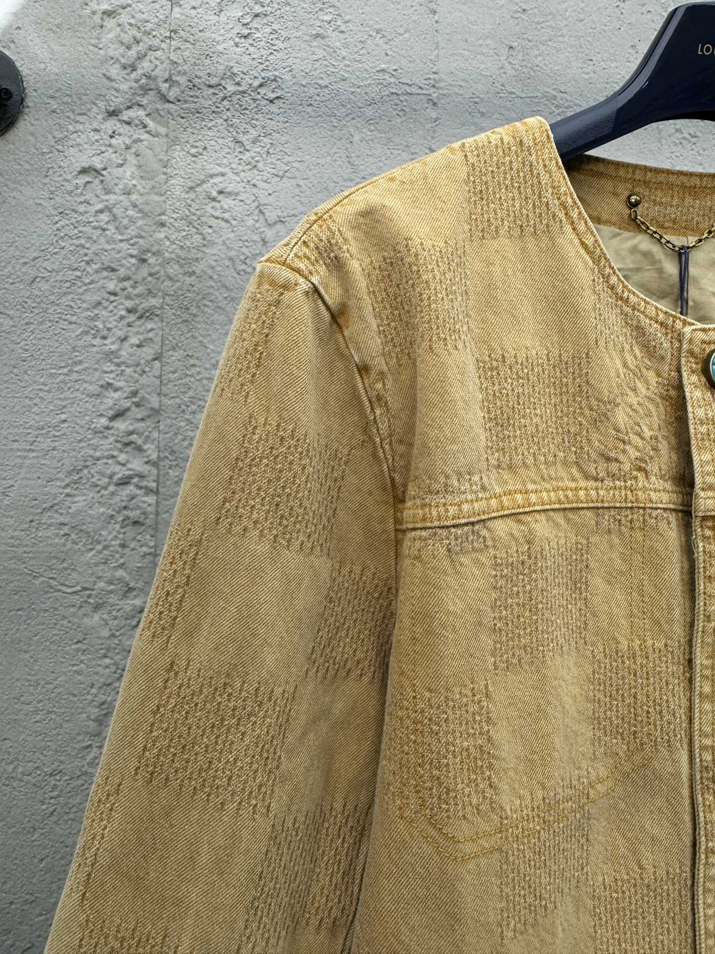 LOUIS VUITTON 复古棋盘格牛仔外套 4
