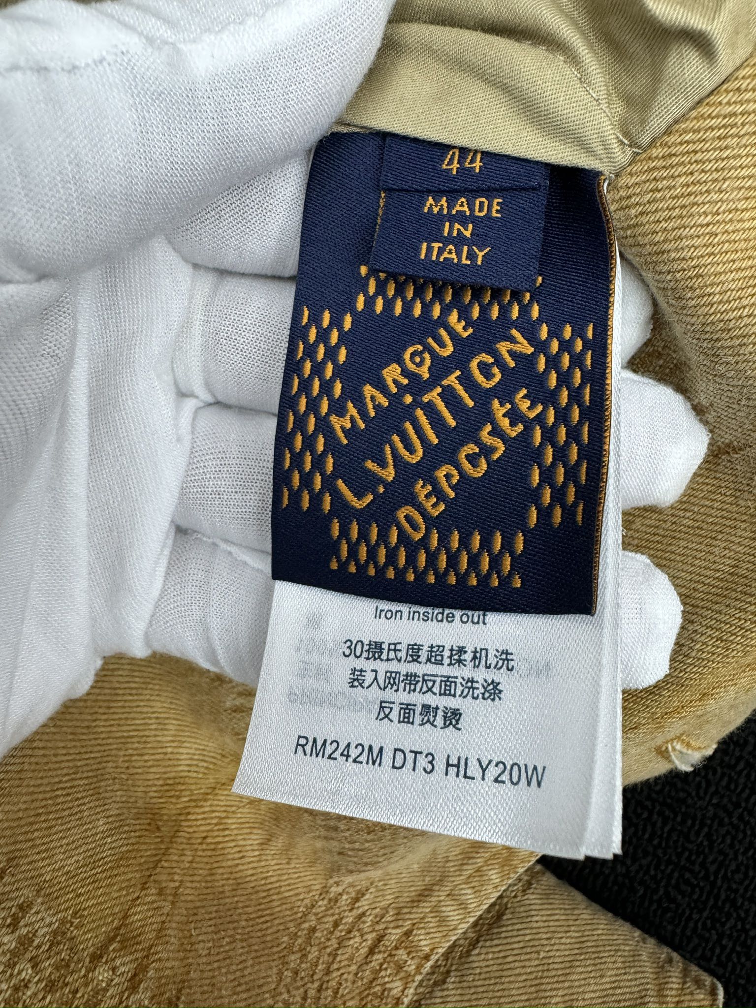 LOUIS VUITTON 复古棋盘格牛仔外套 9