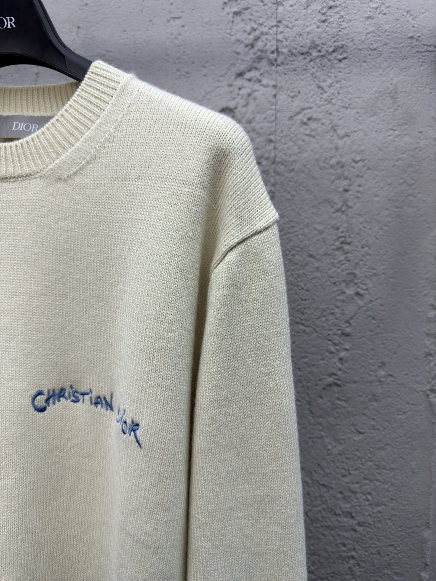DIOR 彩线字母针织毛衣 5