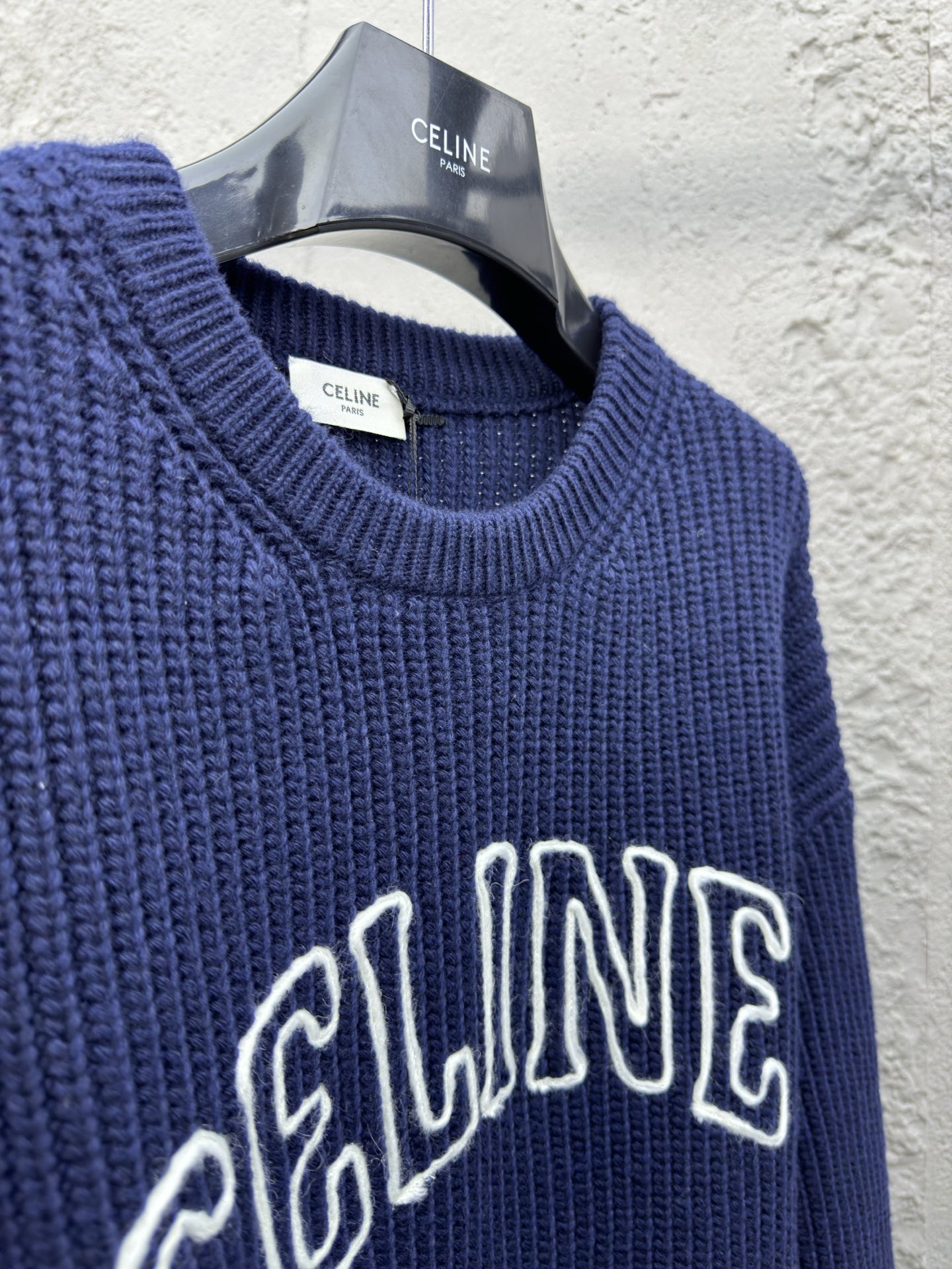 CELINE 羊毛链条针织毛衣 8