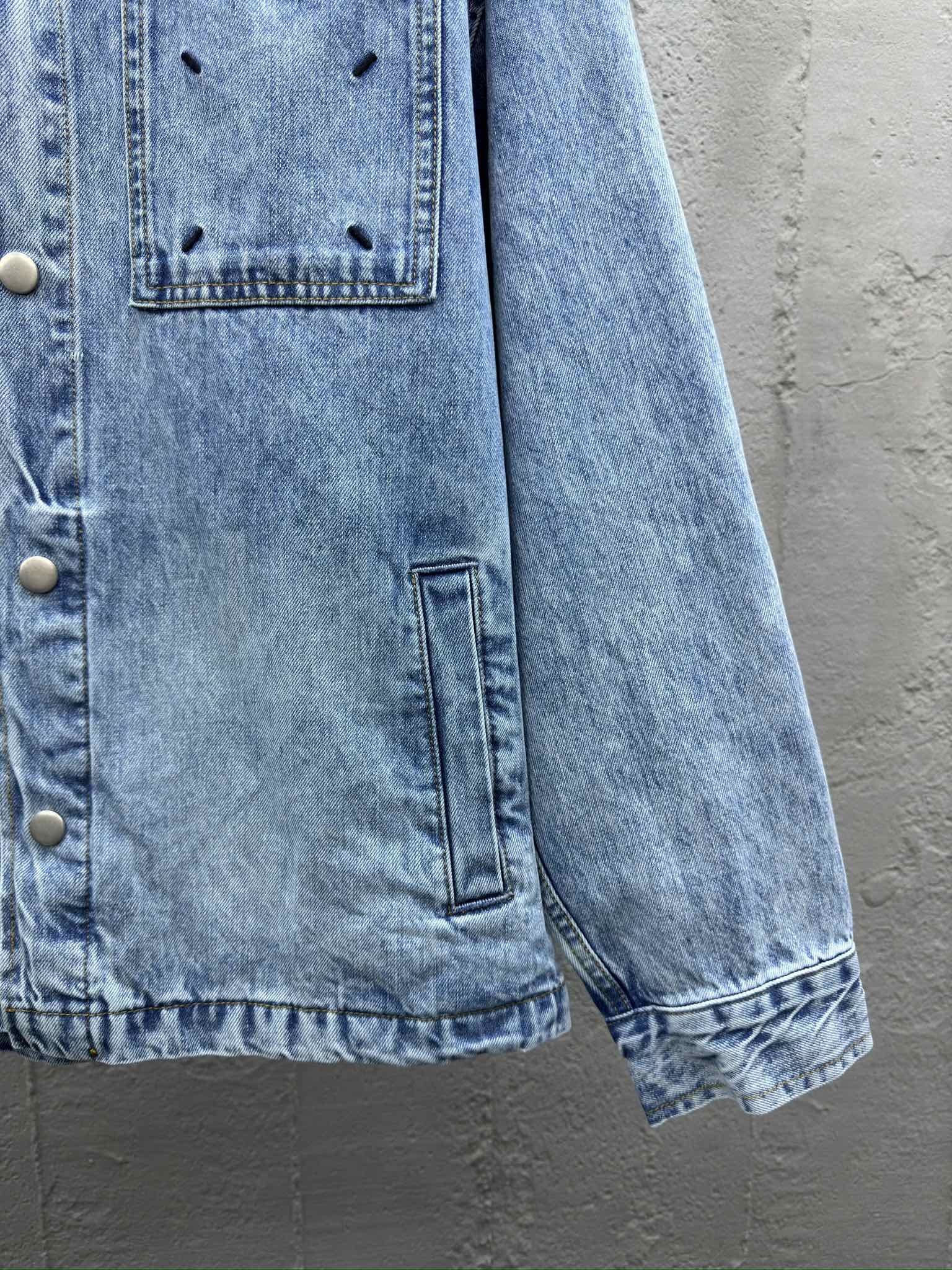 Maison Margiela 刺绣牛仔外套 7