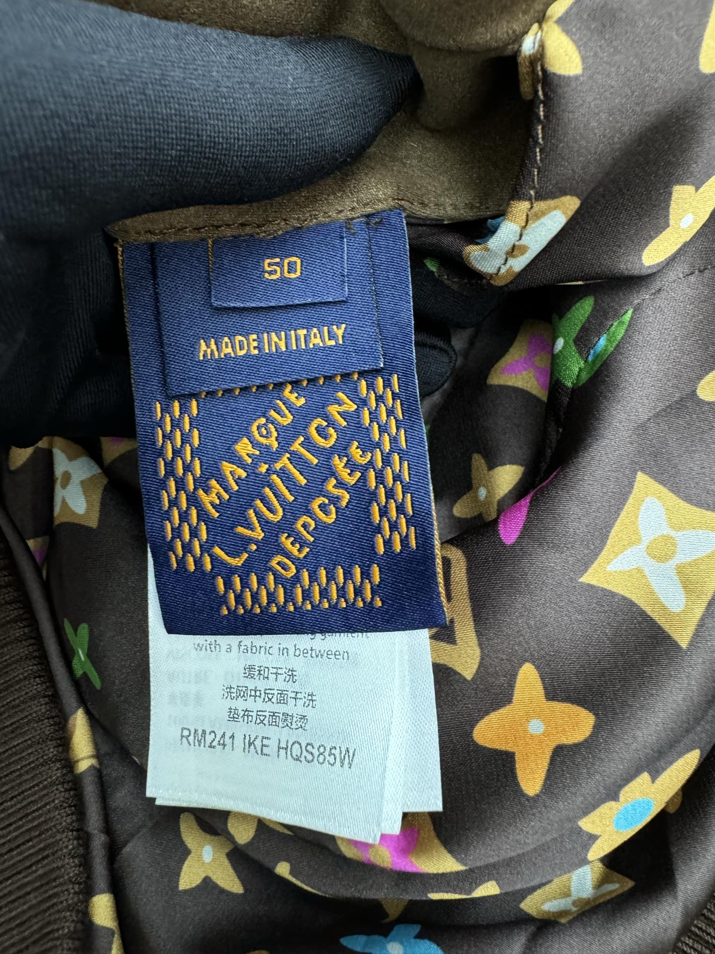 LOUIS VUITTON 麂皮绒面外套 9