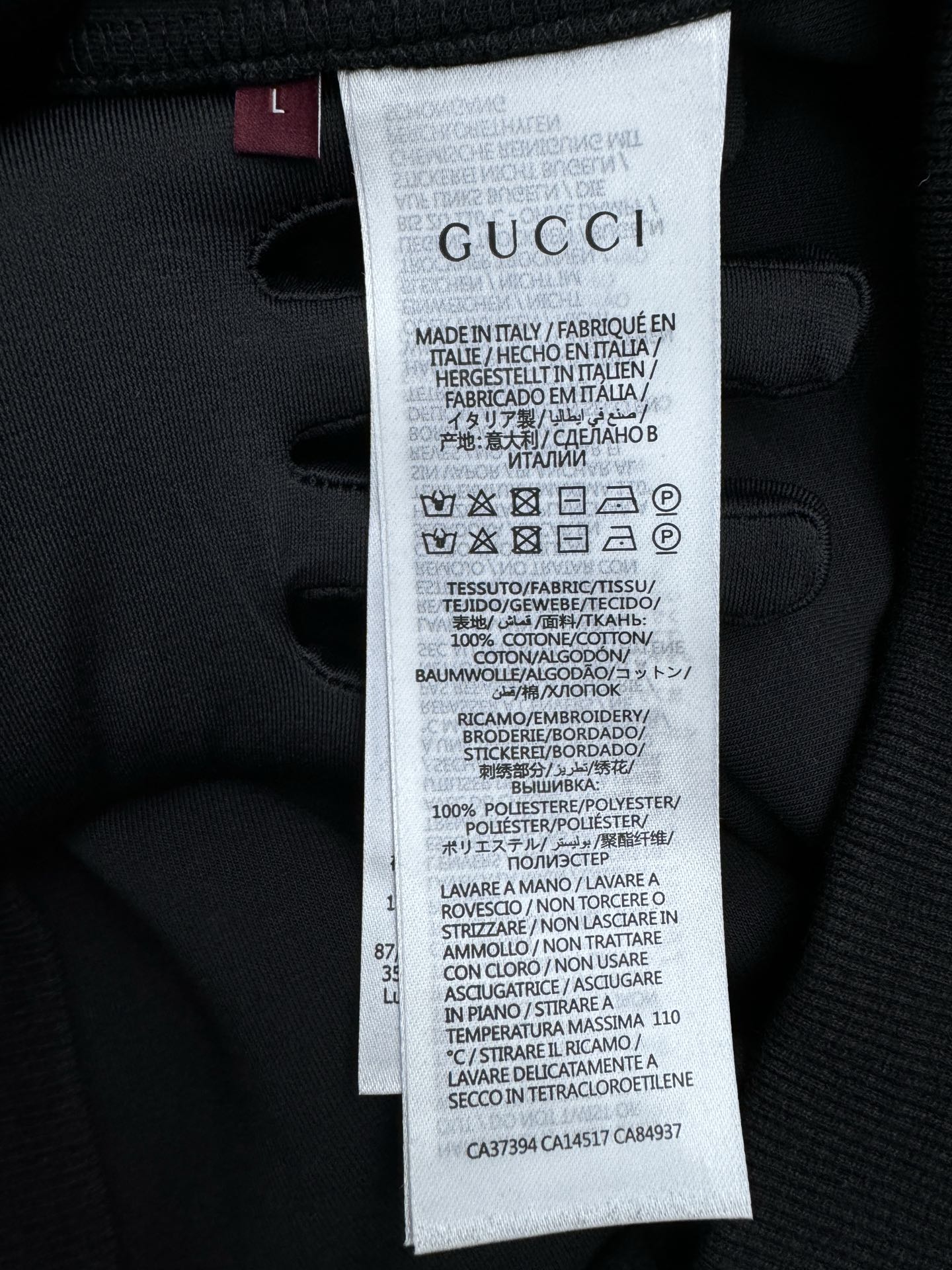 GUCCI 小标连帽拉链衫 9