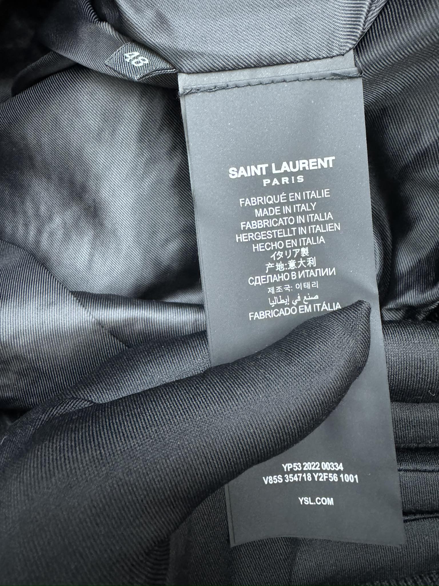 圣罗兰 Saint Laurent 高定典藏名品高定成衣时装外套连衣裙衬衫T恤 #ED36E91E 9