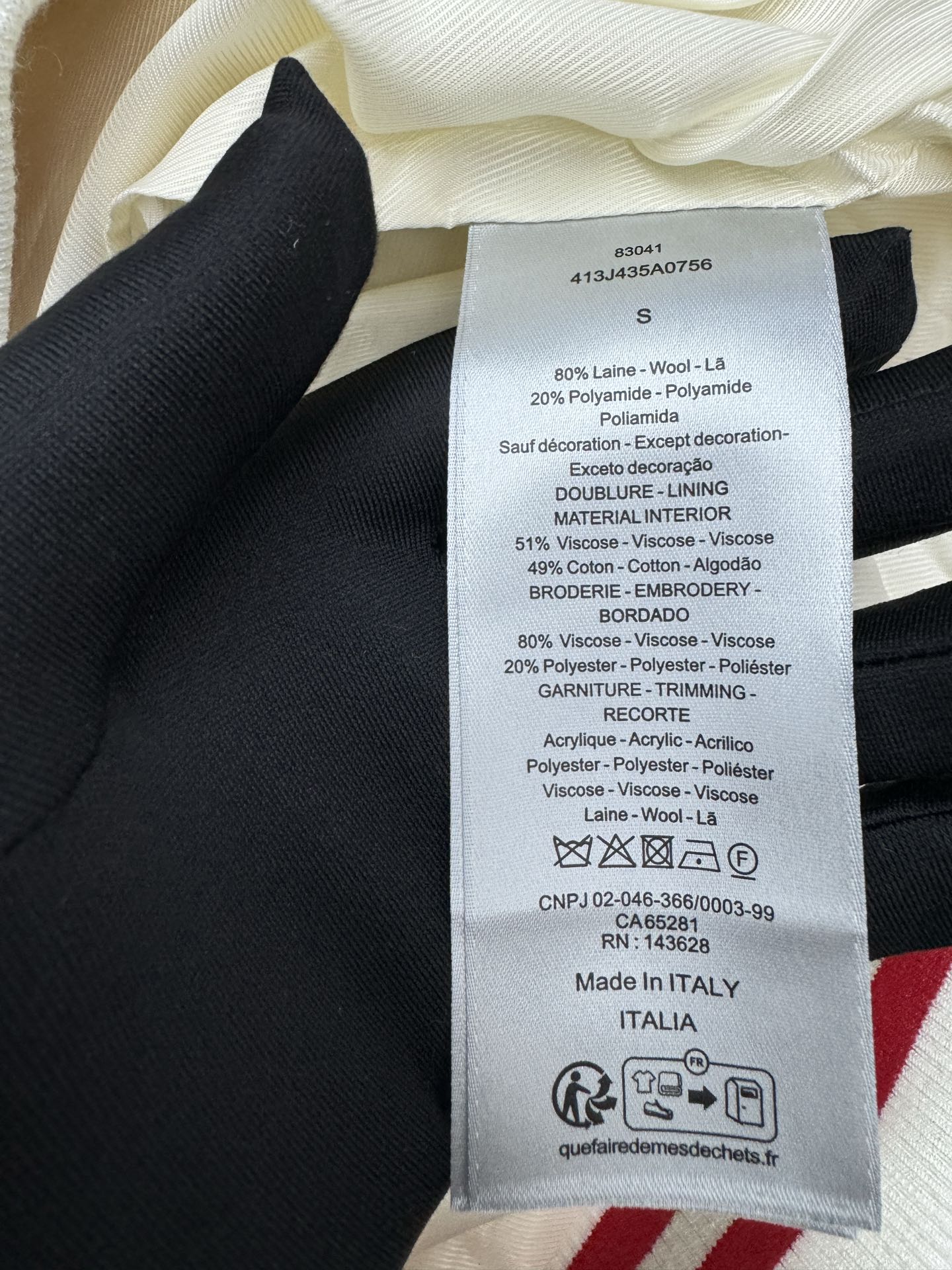 Dior Haute Couture Designer Jacket Coat Ready-to-Wear Ref.17193452 9