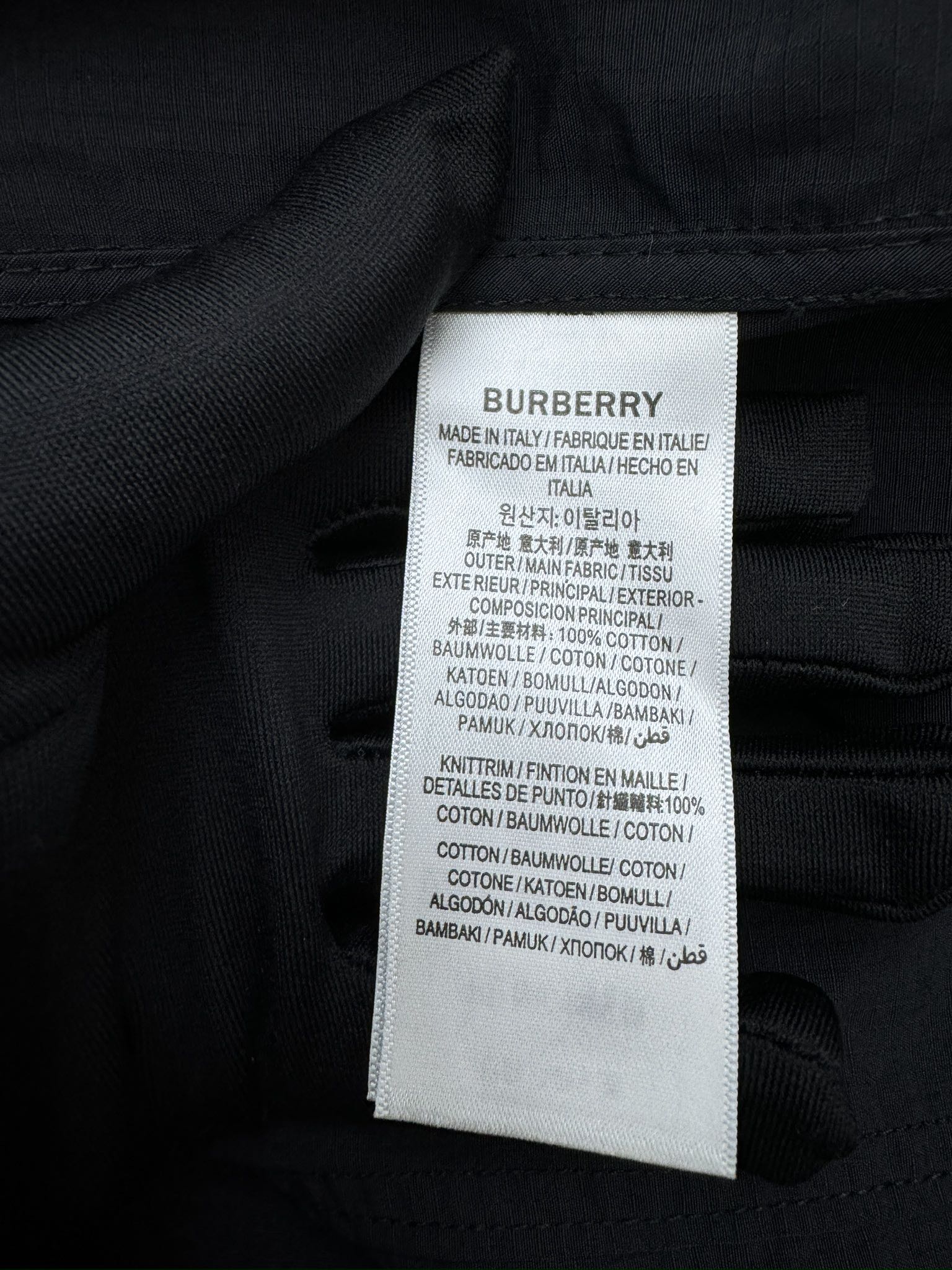 BURBERRY 战马刺绣冲锋衣外套 9