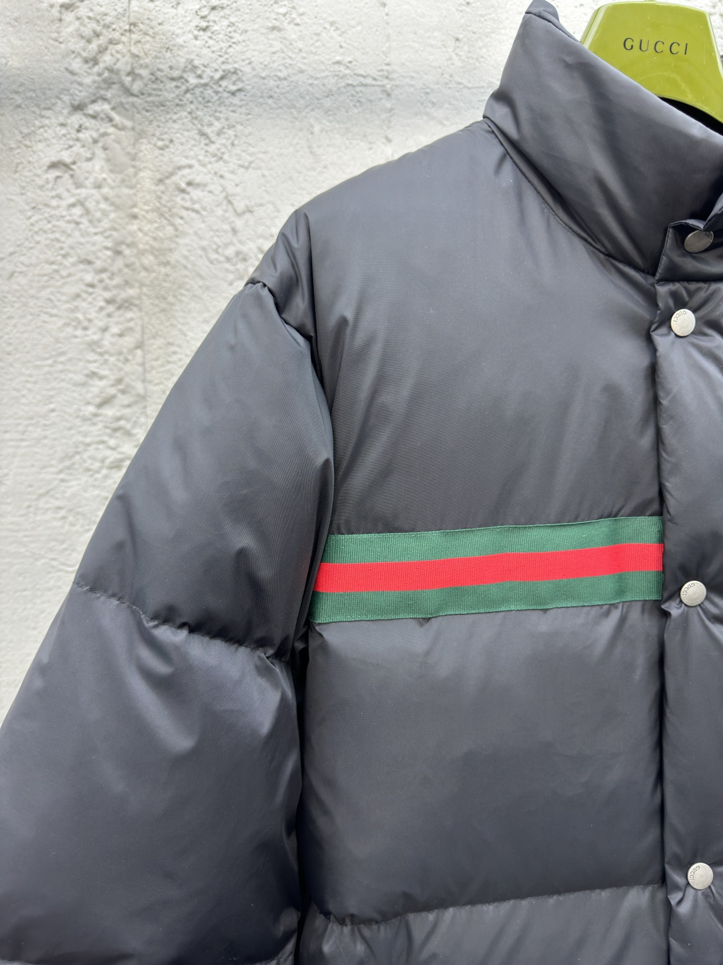 GUCCI 织带羽绒服外套 4