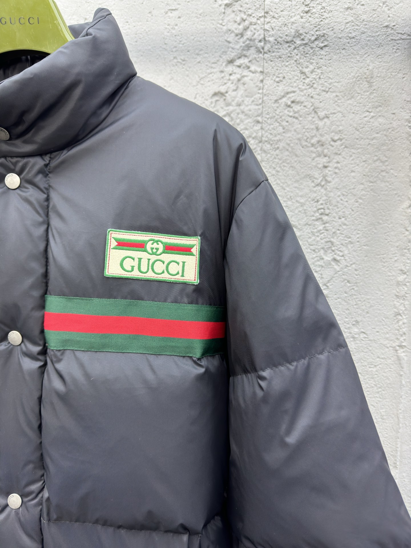 GUCCI 织带羽绒服外套 5