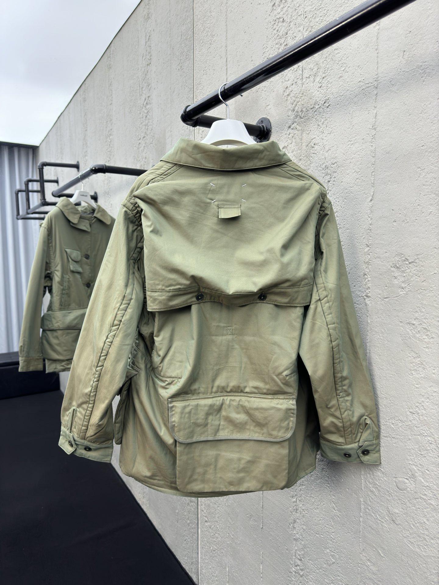 Maison Margiela 双面拼接工装夹克 2