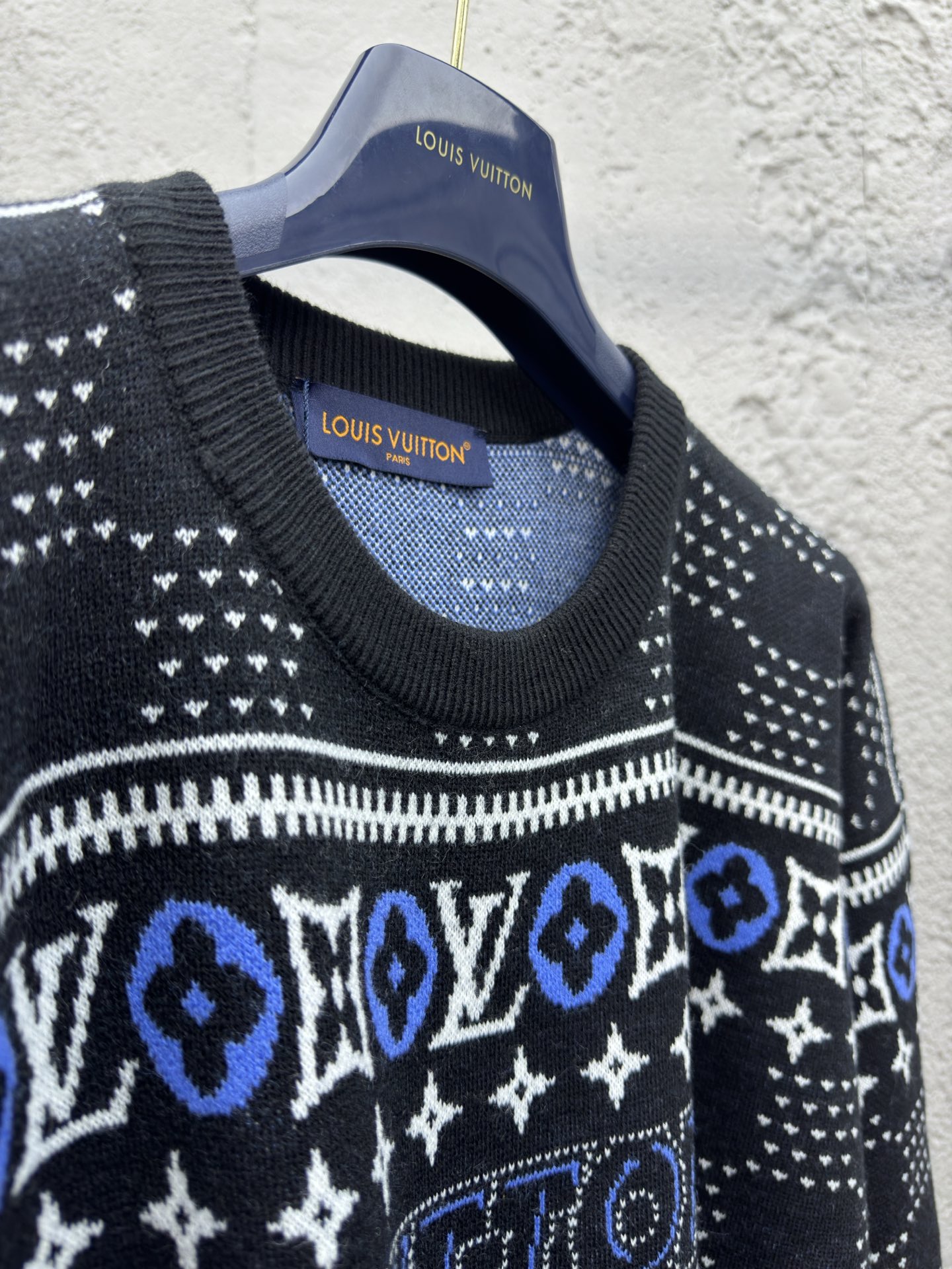LOUIS VUITTON 滑雪系列提花针织毛衣 8