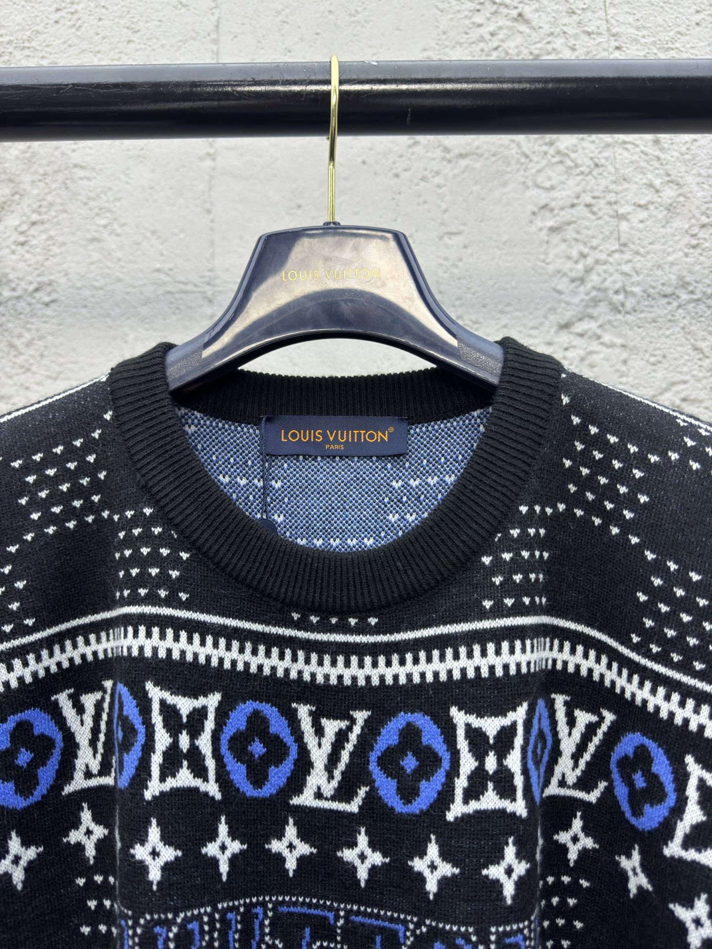 LOUIS VUITTON 滑雪系列提花针织毛衣 3