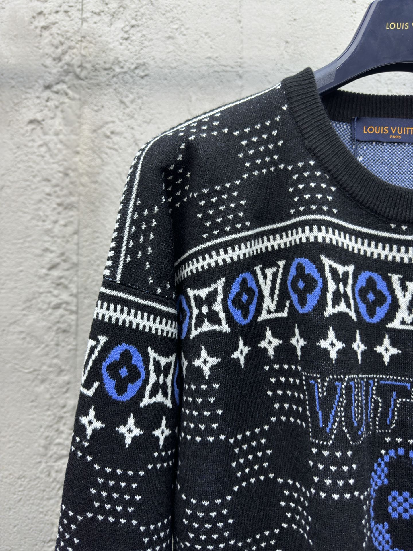 LOUIS VUITTON 滑雪系列提花针织毛衣 4