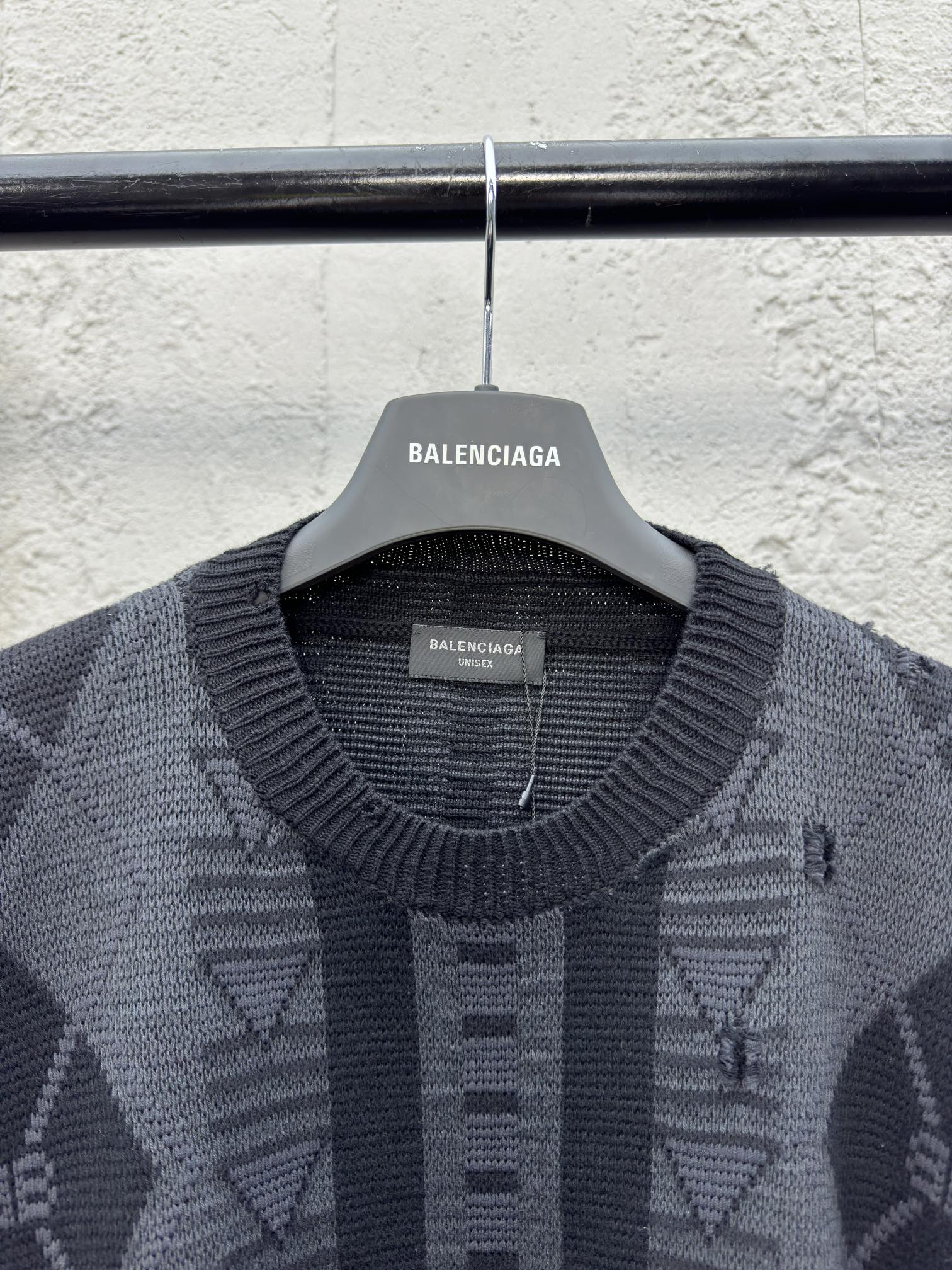 Balenciaga 几何图案毛衣 3