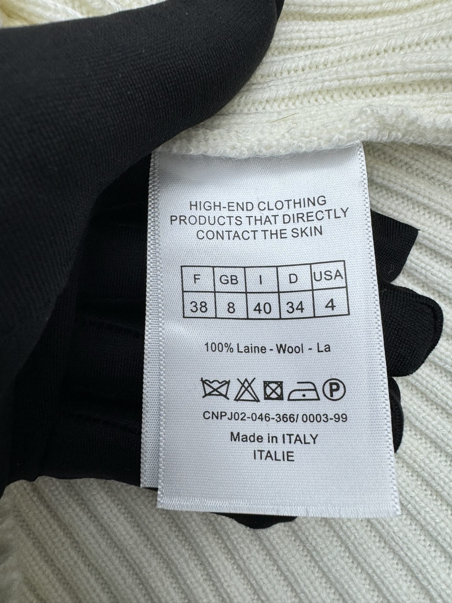 DIOR 羊毛翻领毛衣 9