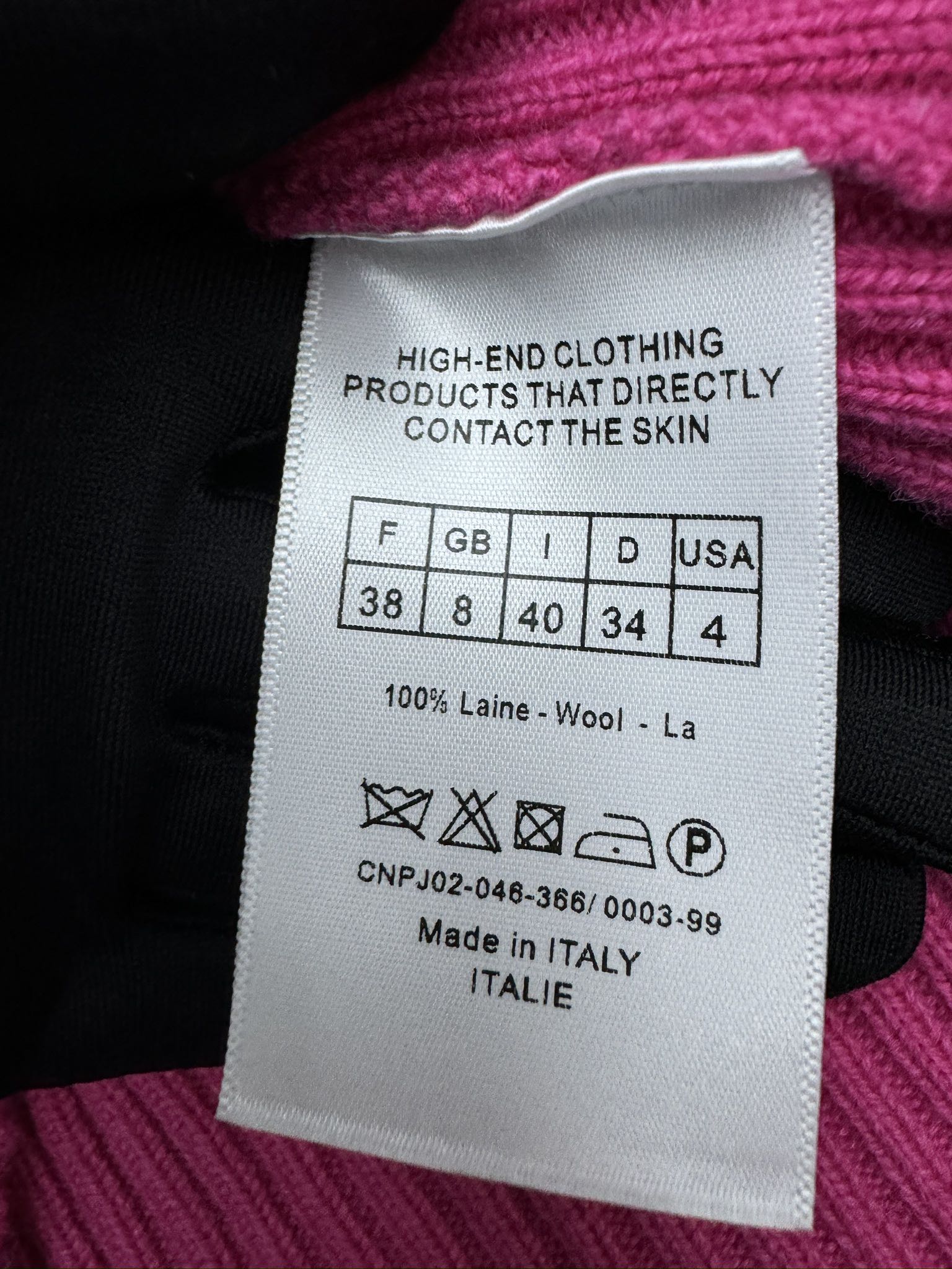 DIOR 羊毛翻领毛衣 9