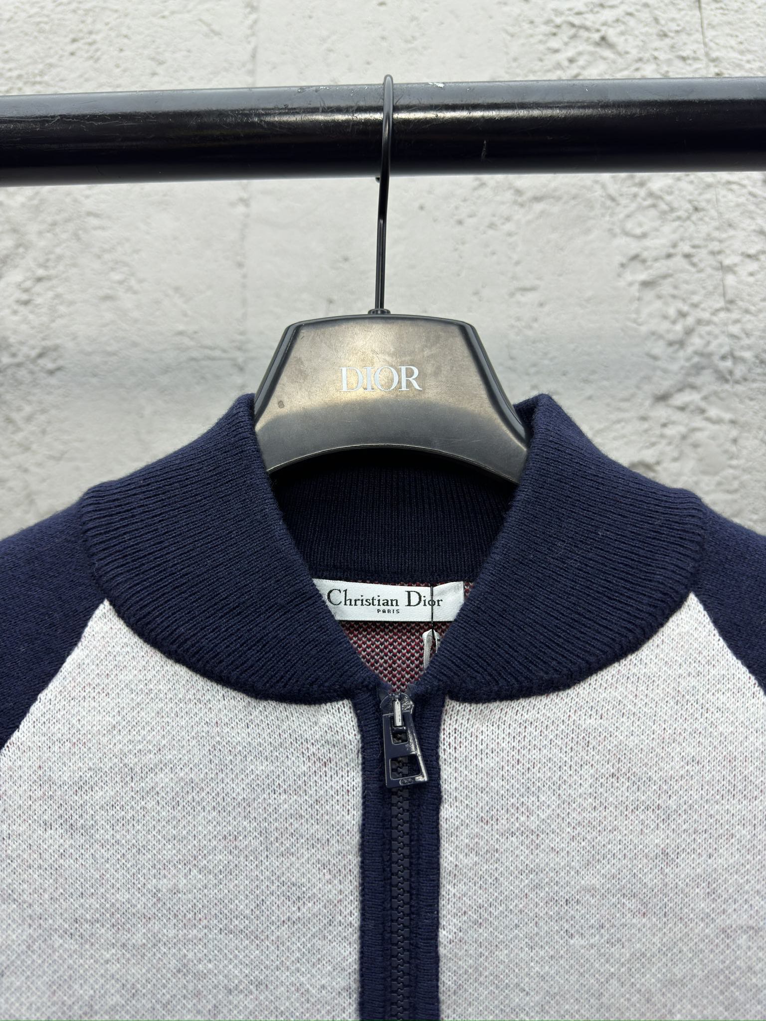 DIOR 字母拉链针织开衫 3