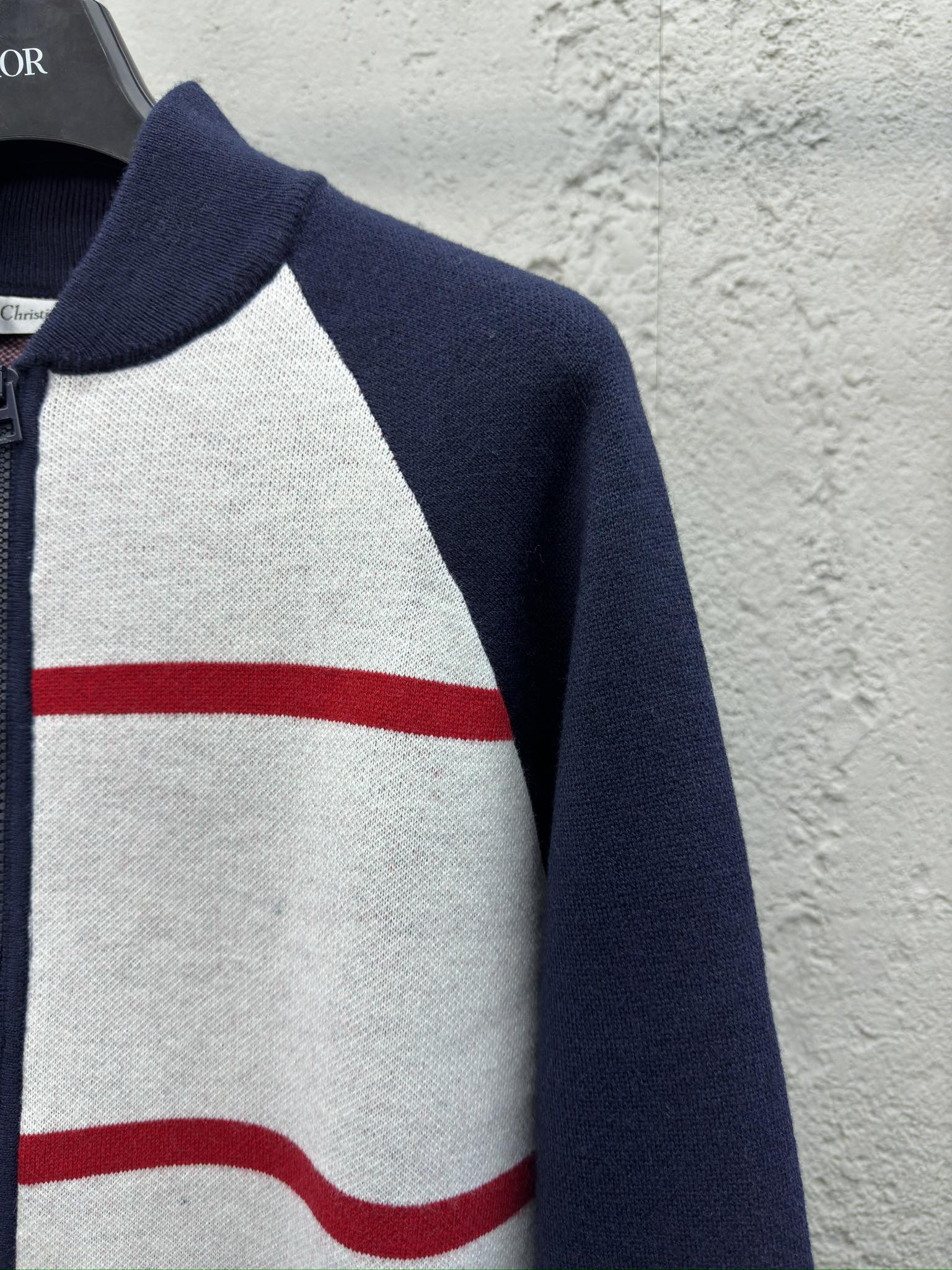 DIOR 字母拉链针织开衫 5
