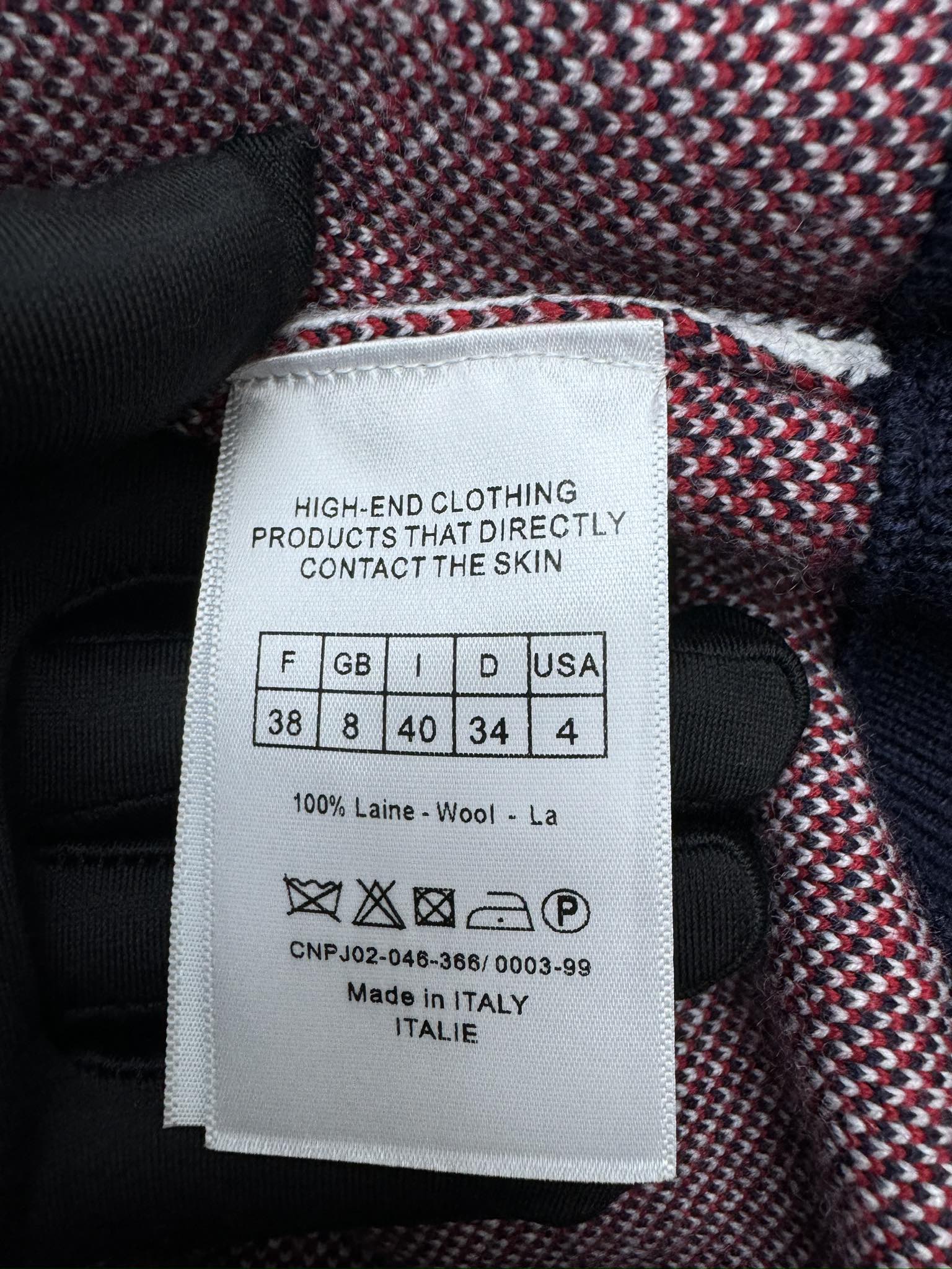 DIOR 字母拉链针织开衫 9