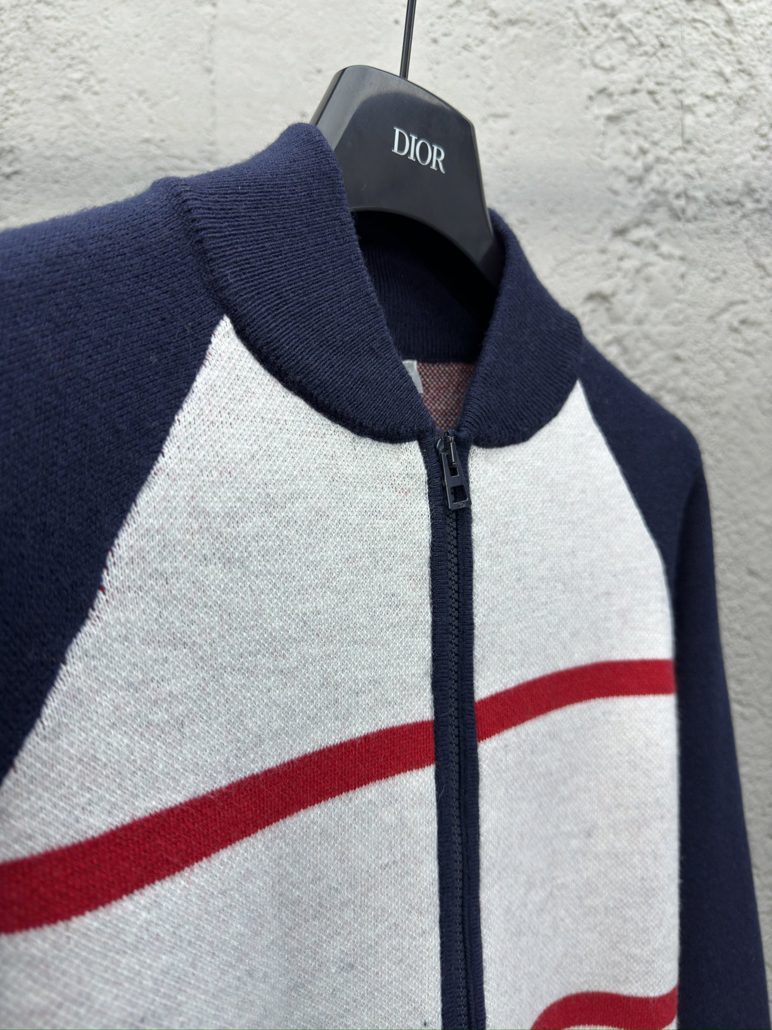 DIOR 字母拉链针织开衫 8