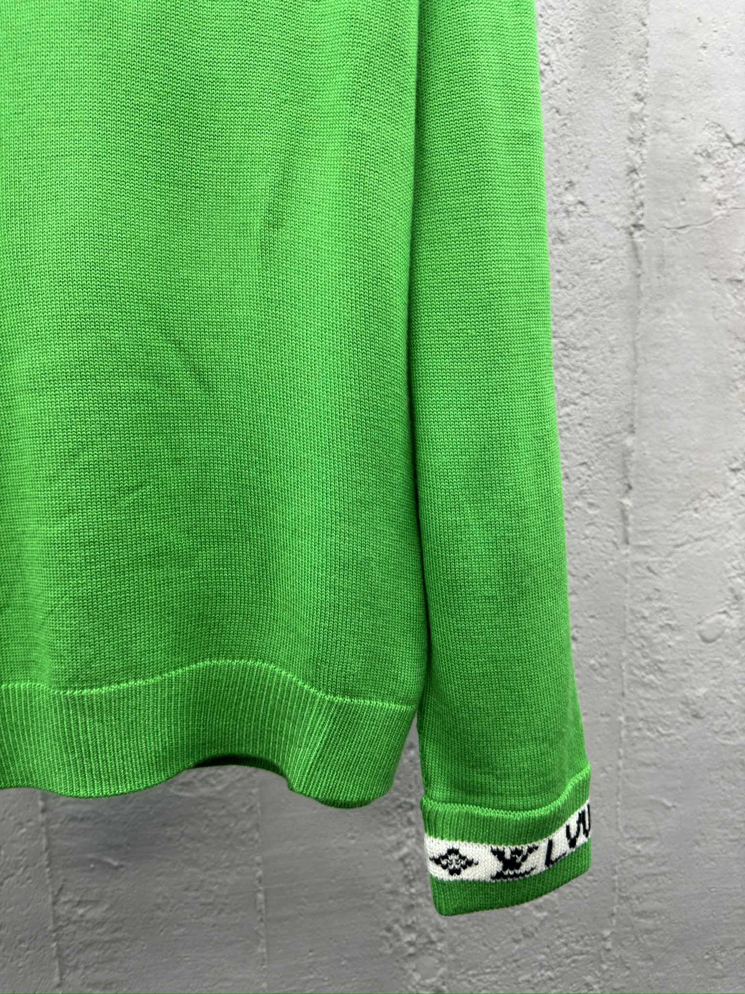 LOUIS VUITTON 袖织字母针织毛衣 7