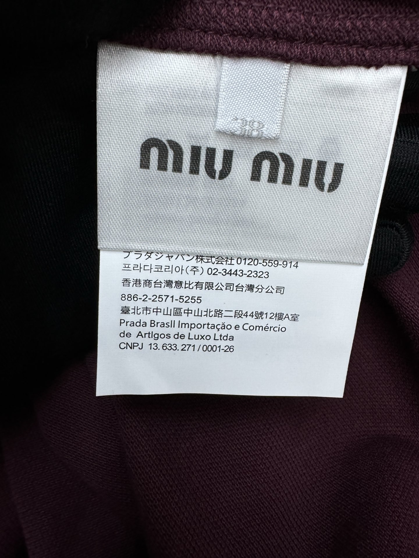 Miu Miu Haute Couture Designer Jacket Coat Ready-to-Wear Ref 9