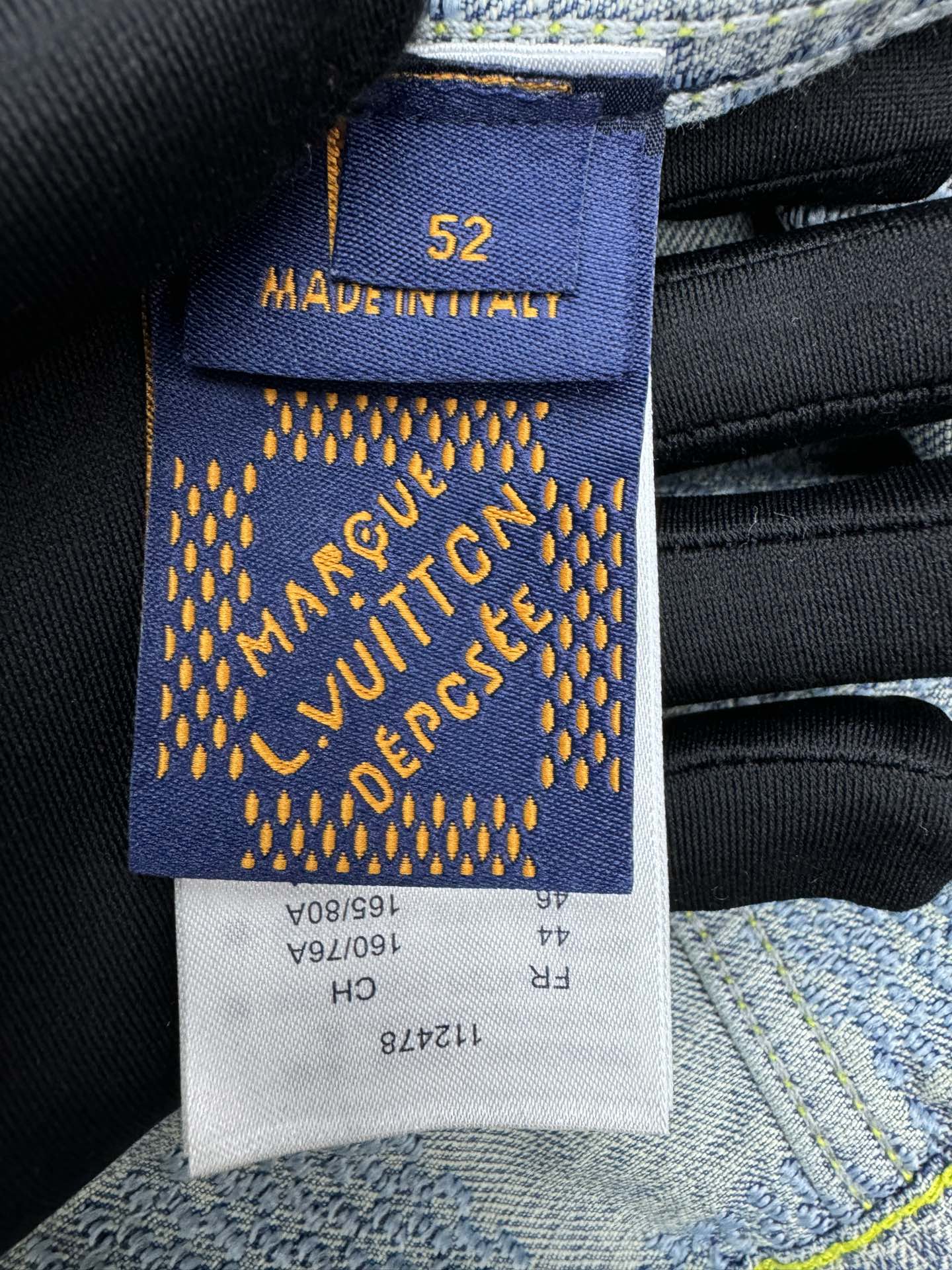 LOUIS VUITTON 3D棋盘格牛仔外套 9