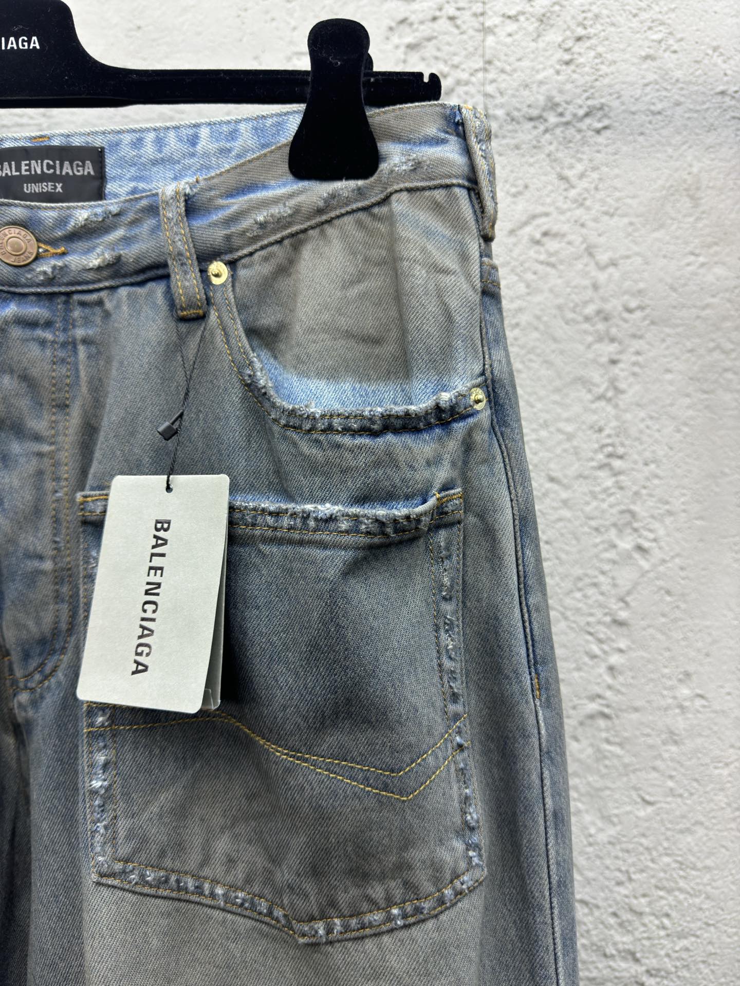 Balenciaga 反转口袋牛仔裤 5