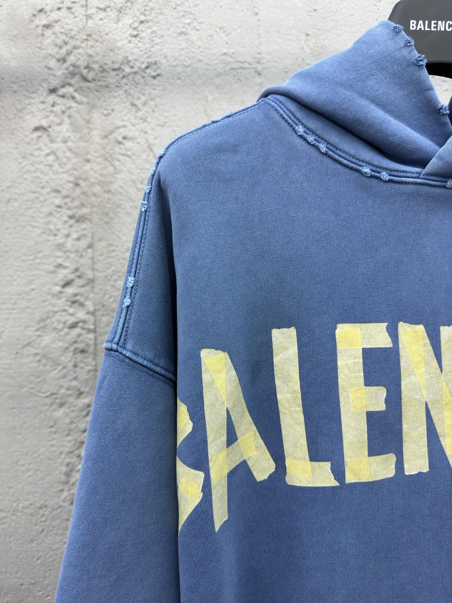 Balenciaga Masking Tape Hoodie - Clothes 4